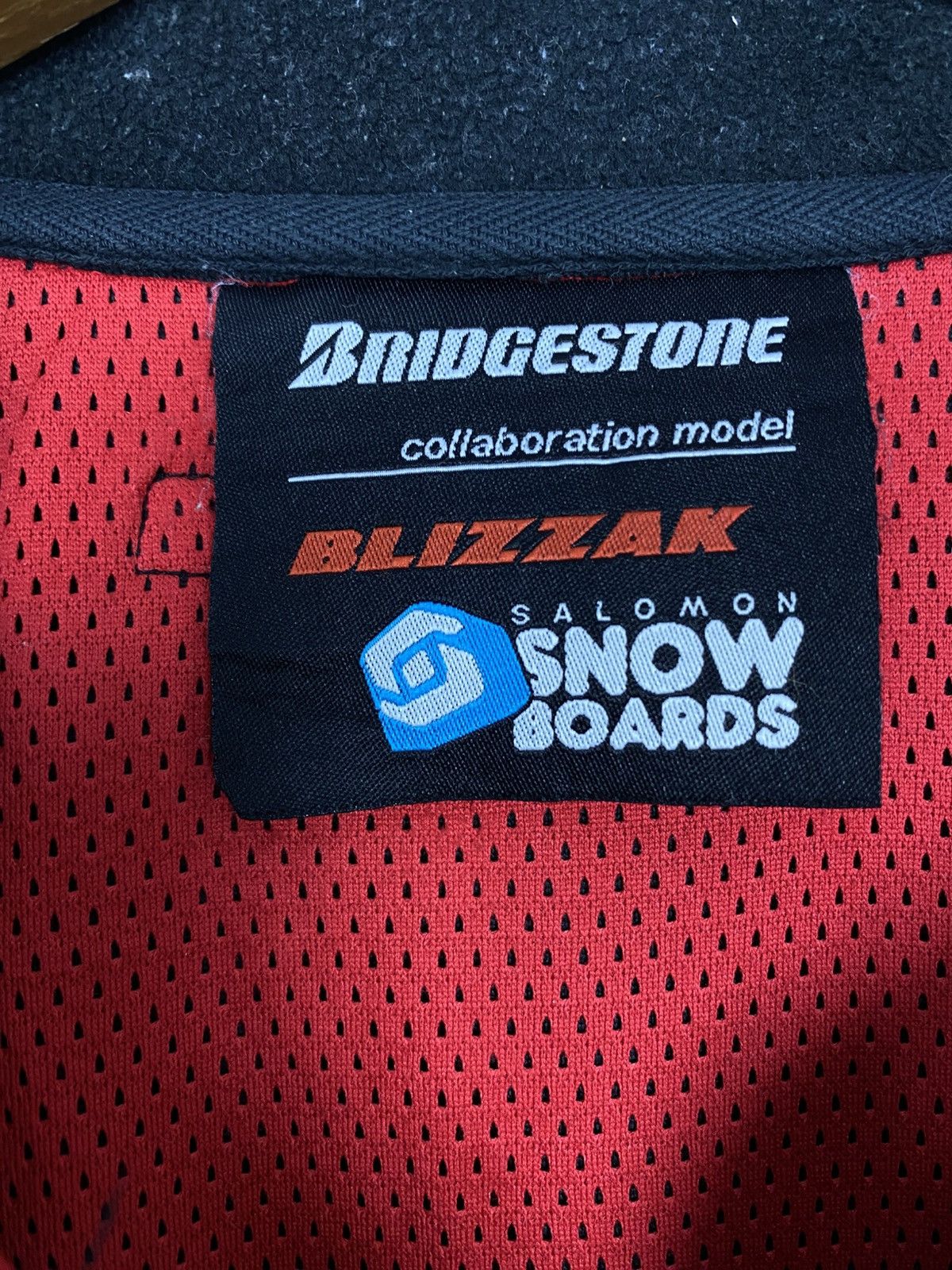 Japanese Brand Rare‼️ Vintage Bridgestone Blizzak Salomon Fleece Zipper Size US M / EU 48-50 / 2 - 4 Thumbnail