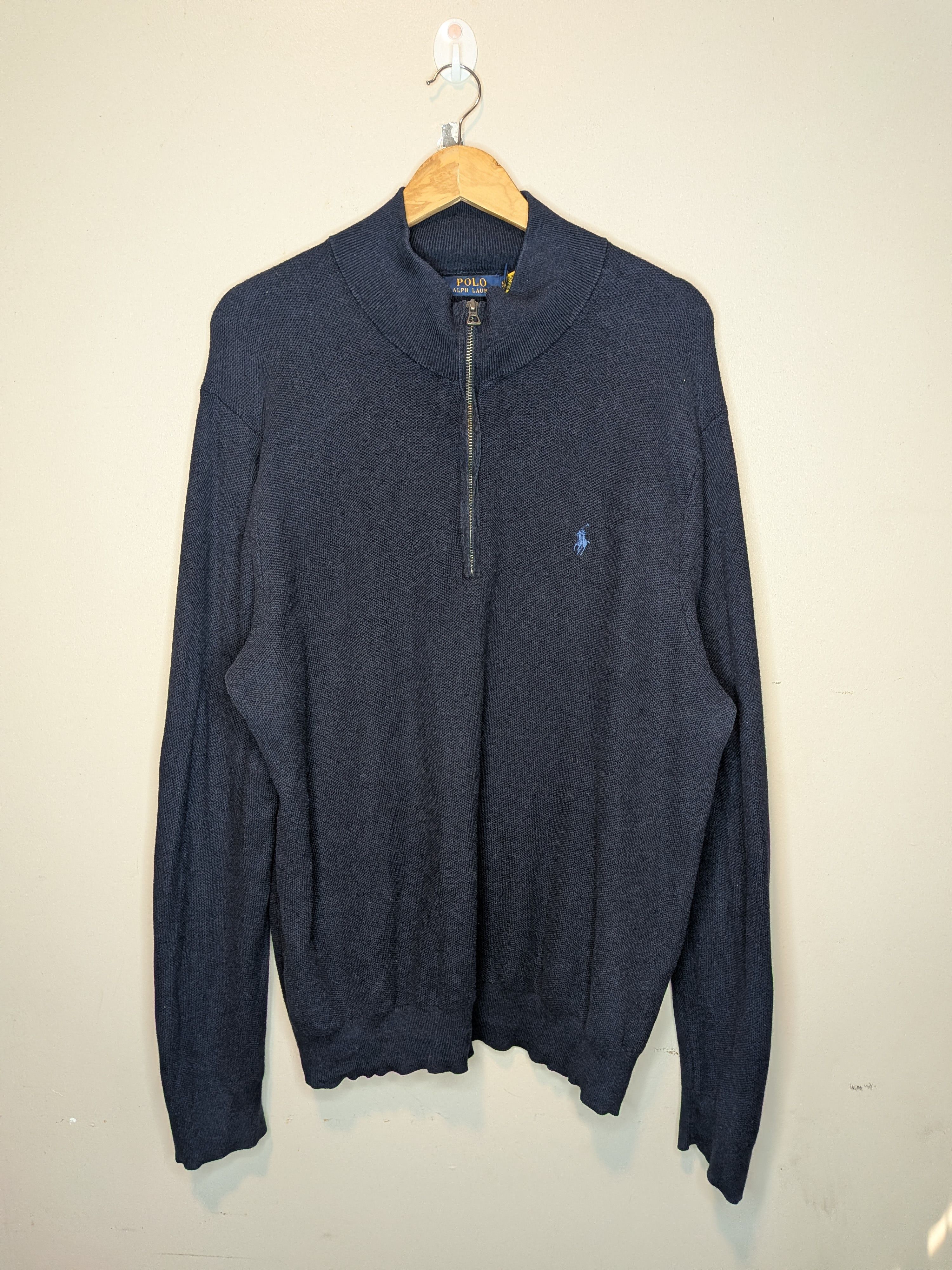 Polo Ralph Lauren Ralph Lauren Knitted Quarter-Zip Size US XXL / EU 58 / 5 - 1 Thumbnail