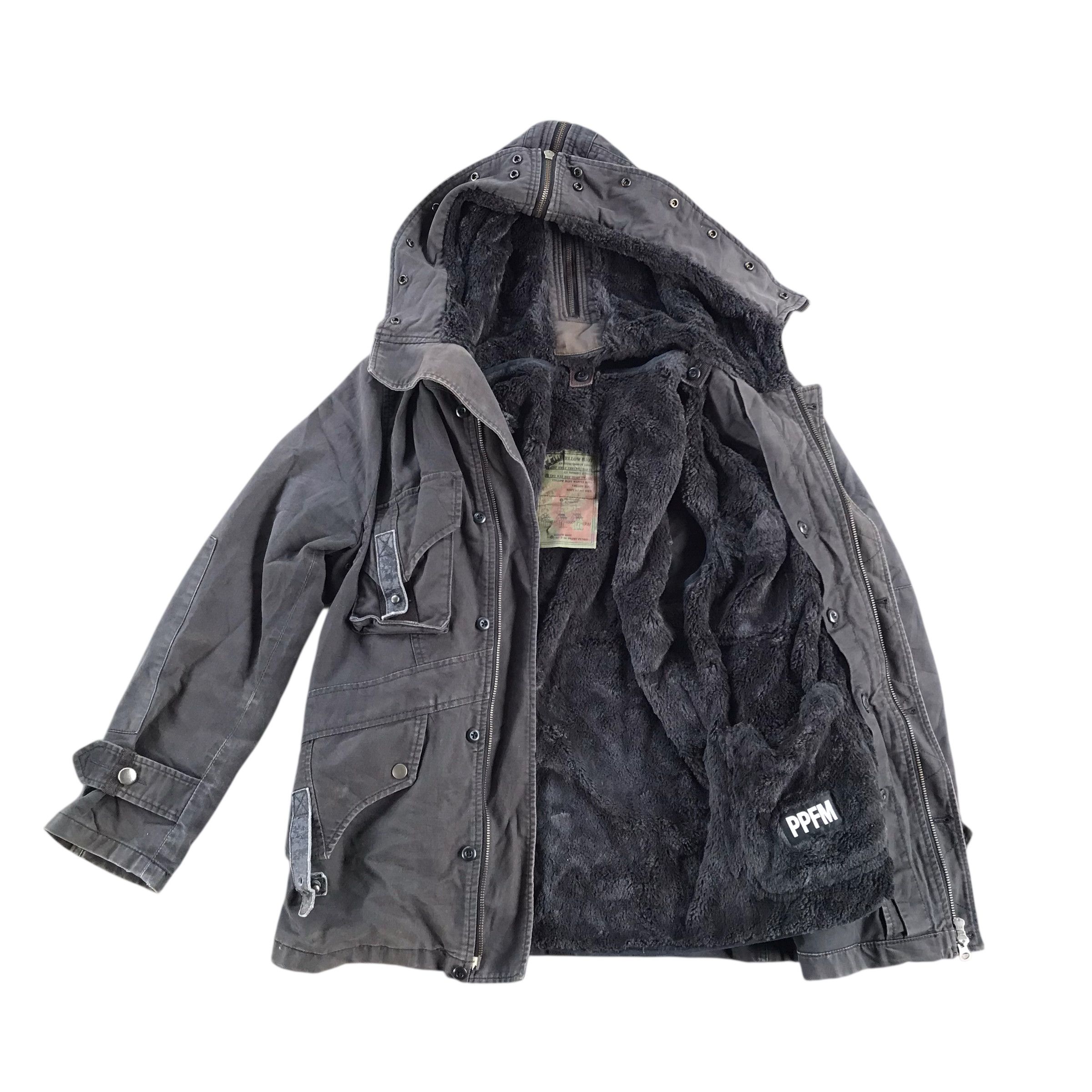 PPFM Rare Vintage PPFM Tactical Jacket Yellow Riot Small Size Size US S / EU 44-46 / 1 - 7 Thumbnail