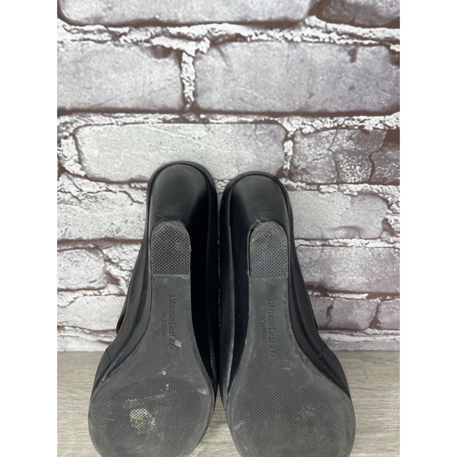 Other L'Amour Des Pieds Black Leather Strappy Wedge Open Toe Sanda Size US 7 / IT 37 - 7 Thumbnail