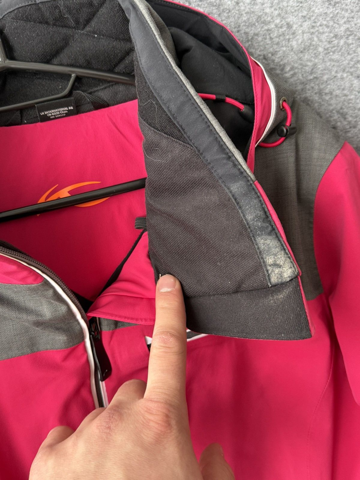KJUS Kjus Vision Recco system Fast20 Pink Ski jacket sizeL Size L / US 10 / IT 46 - 13 Thumbnail