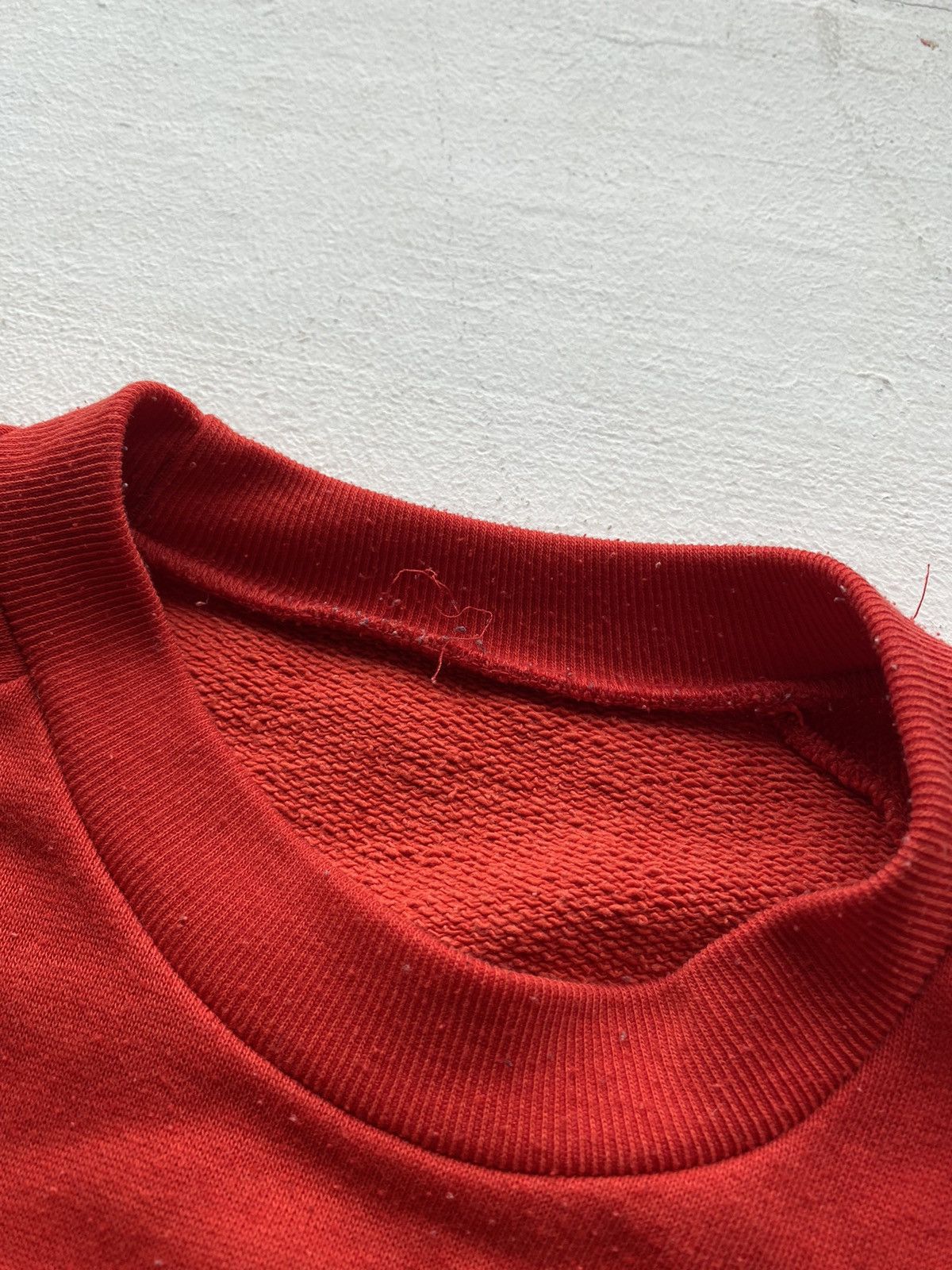 Adidas × Vintage 80s Adidas Red Mens Sweatshirt W Germany rare Size US M / EU 48-50 / 2 - 5 Thumbnail