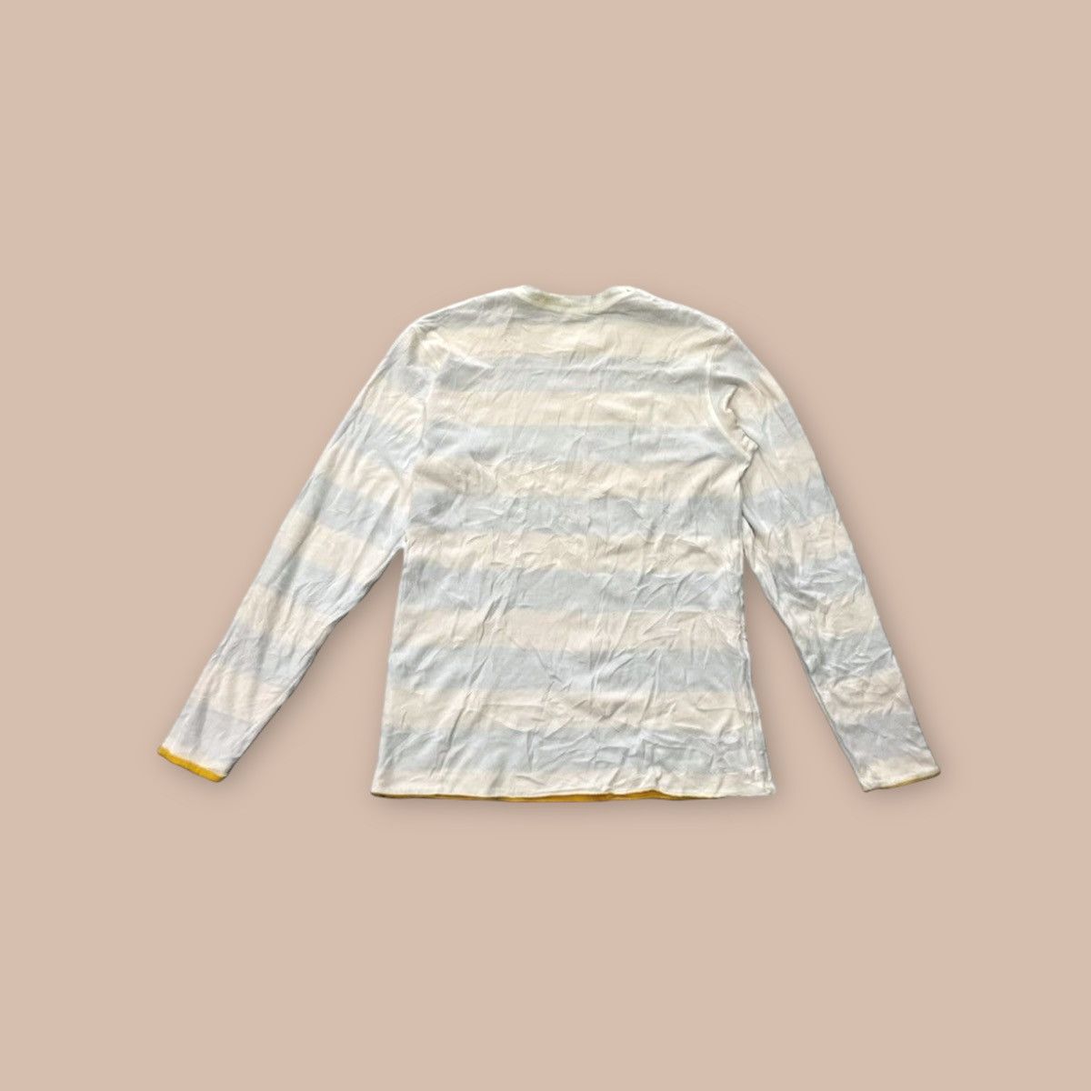 Bape A Bathing Ape Striped Reversible L/S Tees Size US M / EU 48-50 / 2 - 6 Thumbnail