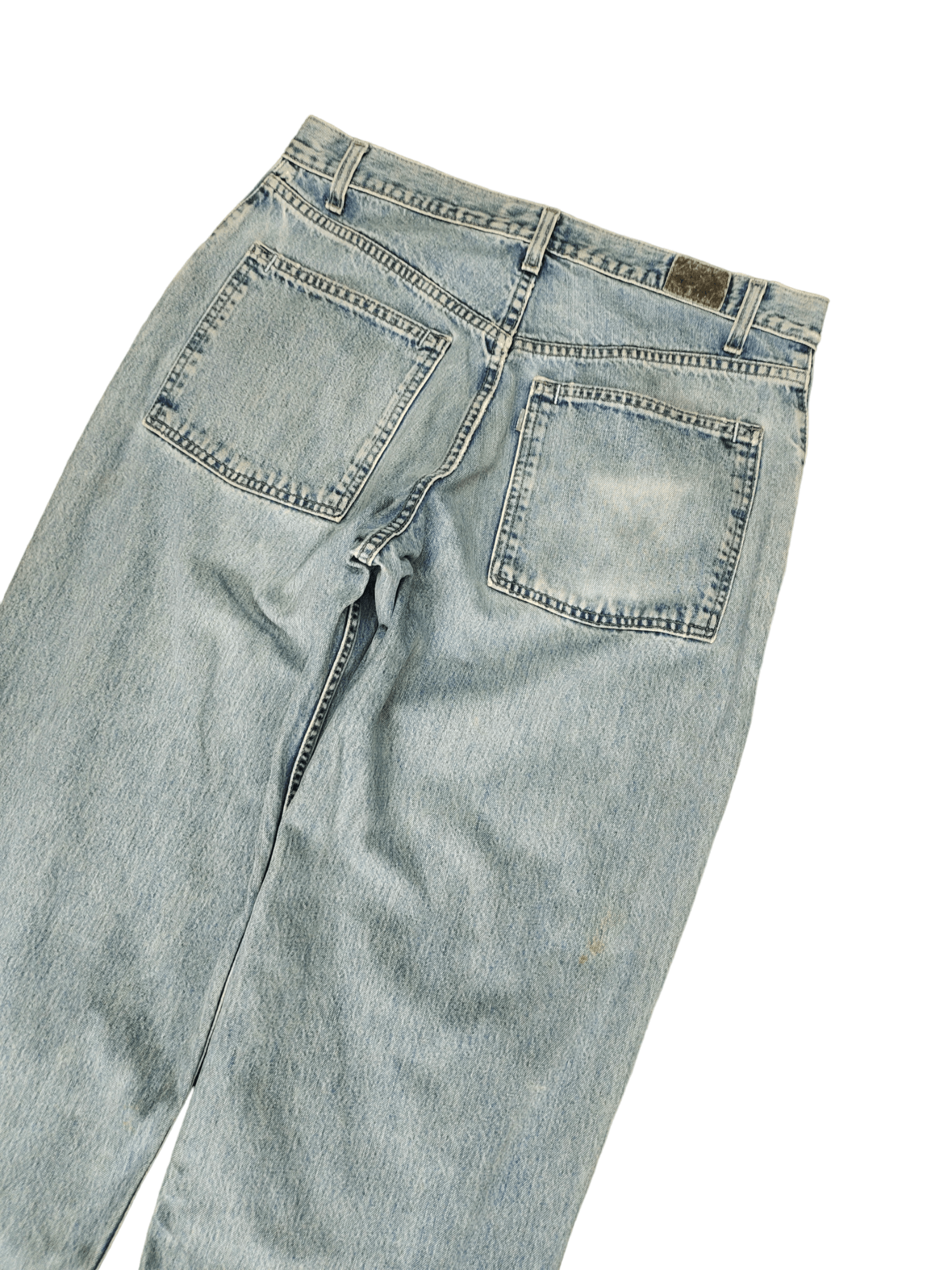 Levi's Vintage Clothing Baggy Jeans 90s Levis Silvertab Wide leg Denim Baggy Fit Size US 33 - 13 Thumbnail