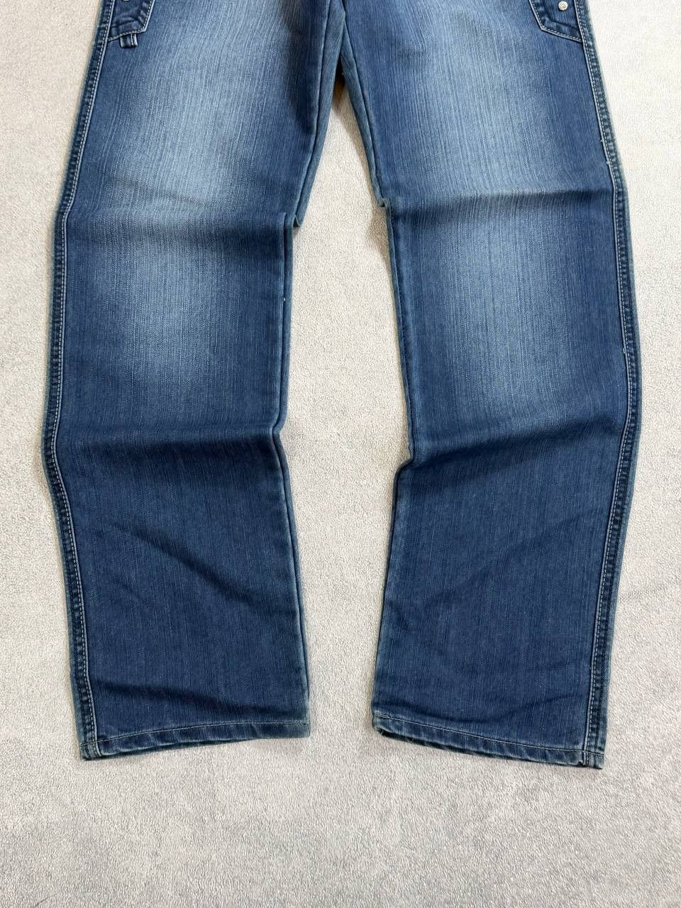 Hedi Slimane 00s Hedi Slimane Dior Style Archive Baggy Y2K Denim jeans Size US 31 - 5 Thumbnail