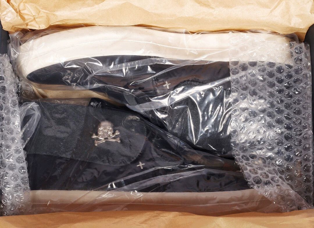 Visvim mmj x visvim Flynt Hi leather skull silver sneaker US11 Size US 11 / EU 44 - 9 Thumbnail