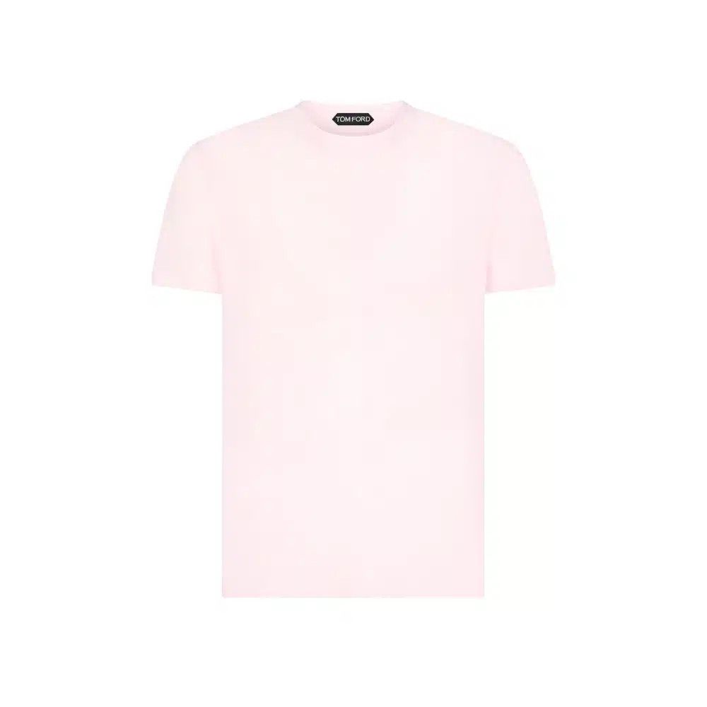 Tom Ford o1loc1c0226 JCS004 Crewneck T-Shirt in Pink Size US M / EU 48-50 / 2 - 1 Preview