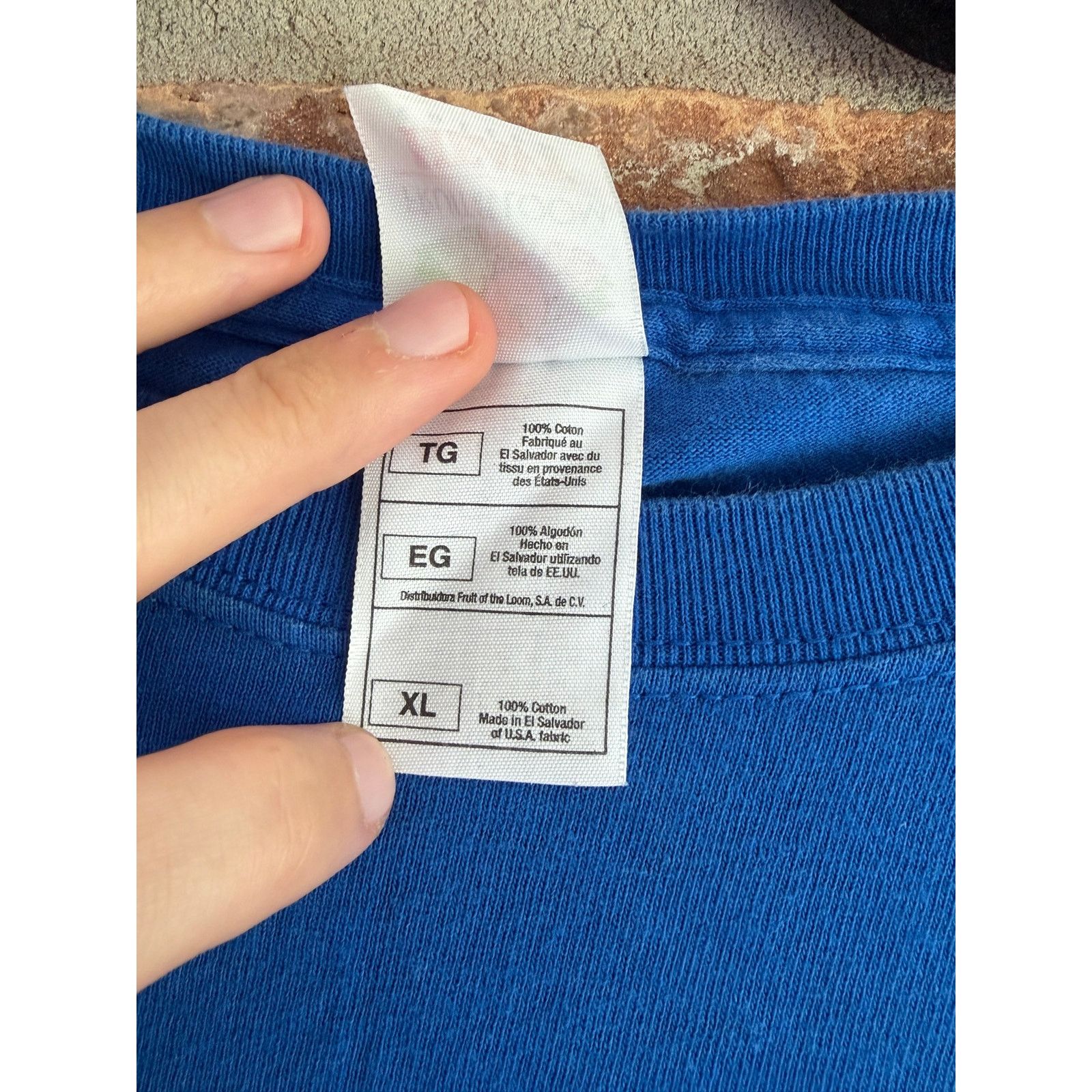 Fruit Of The Loom Vintage USAF Wolfpack 331st Graphic Tee XL Blue Size US XL / EU 56 / 4 - 7 Thumbnail