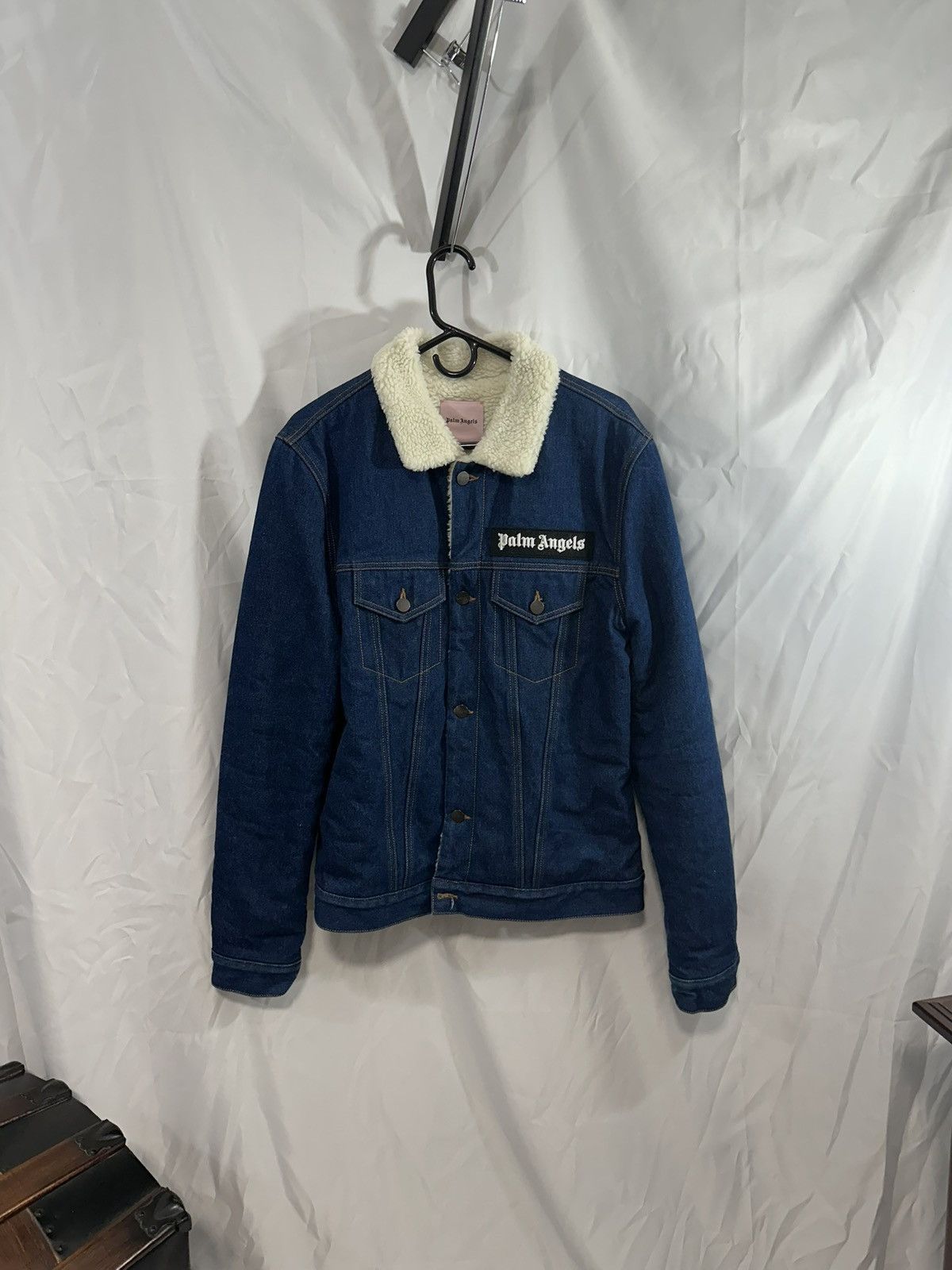 Palm Angels Palm Angels Generation Denim Jacket Size US M / EU 48-50 / 2 - 2 Thumbnail
