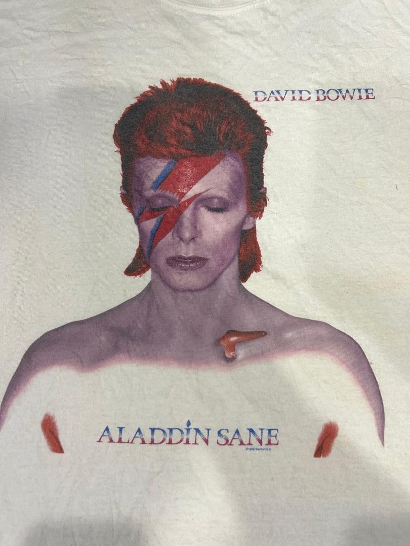 Band Tees David Bowie Cover Album Aladdin Sane Size US L / EU 52-54 / 3 - 3 Thumbnail