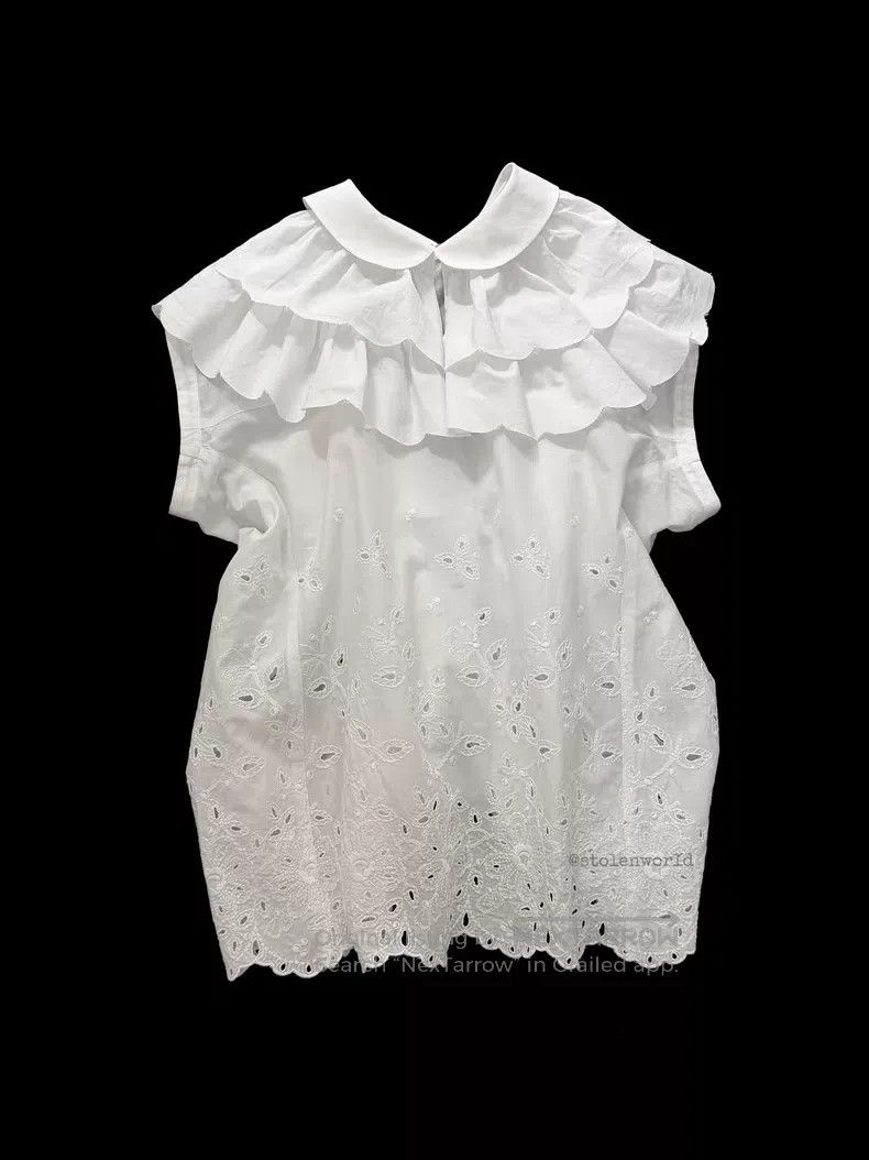 Comme des Garcons Comme Des Garcons 3D Pleated Floral Top Size M / US 6-8 / IT 42-44 - 2 Thumbnail