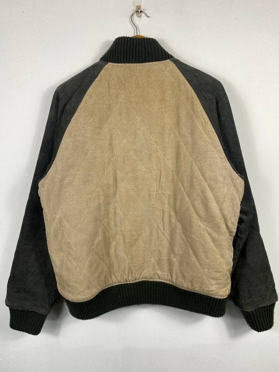 Japanese Brand japanese brand corduroy camo reversible bomber jacket Size US L / EU 52-54 / 3 - 6 Thumbnail