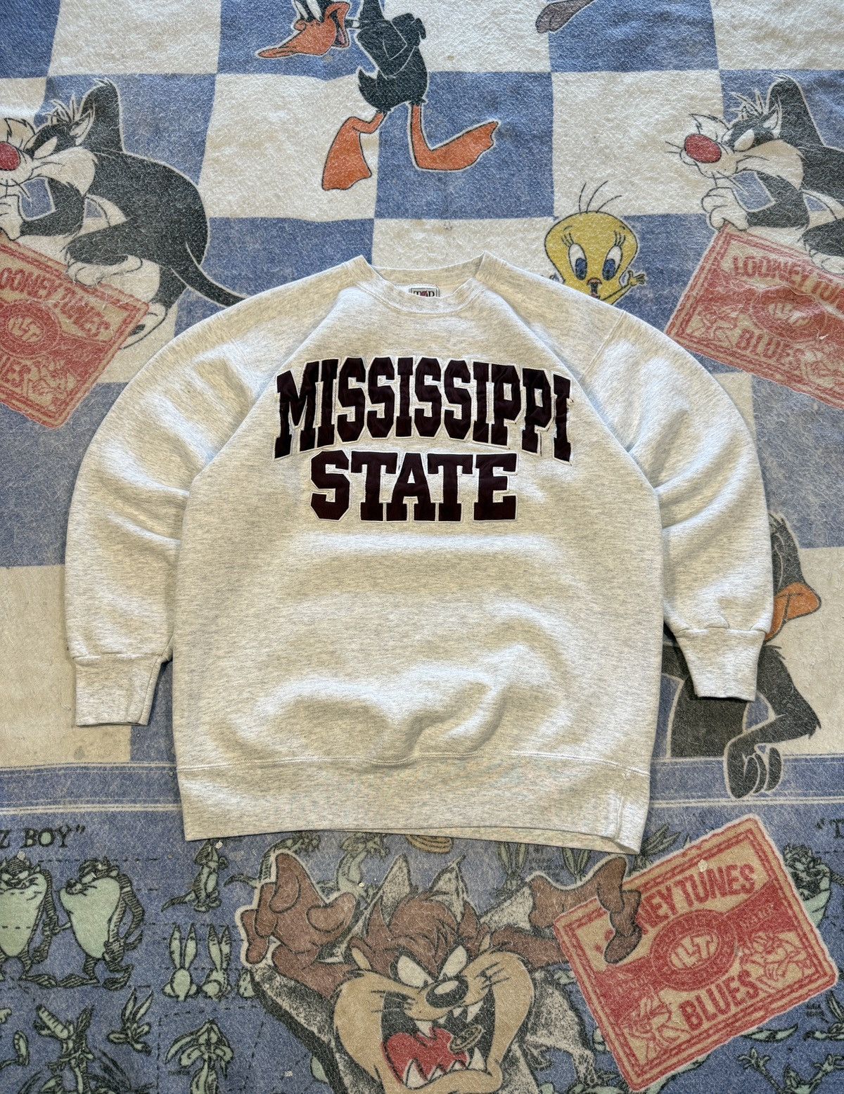 Vintage Mississippi state crewneck sweatshirt Size US L / EU 52-54 / 3 - 1 Thumbnail