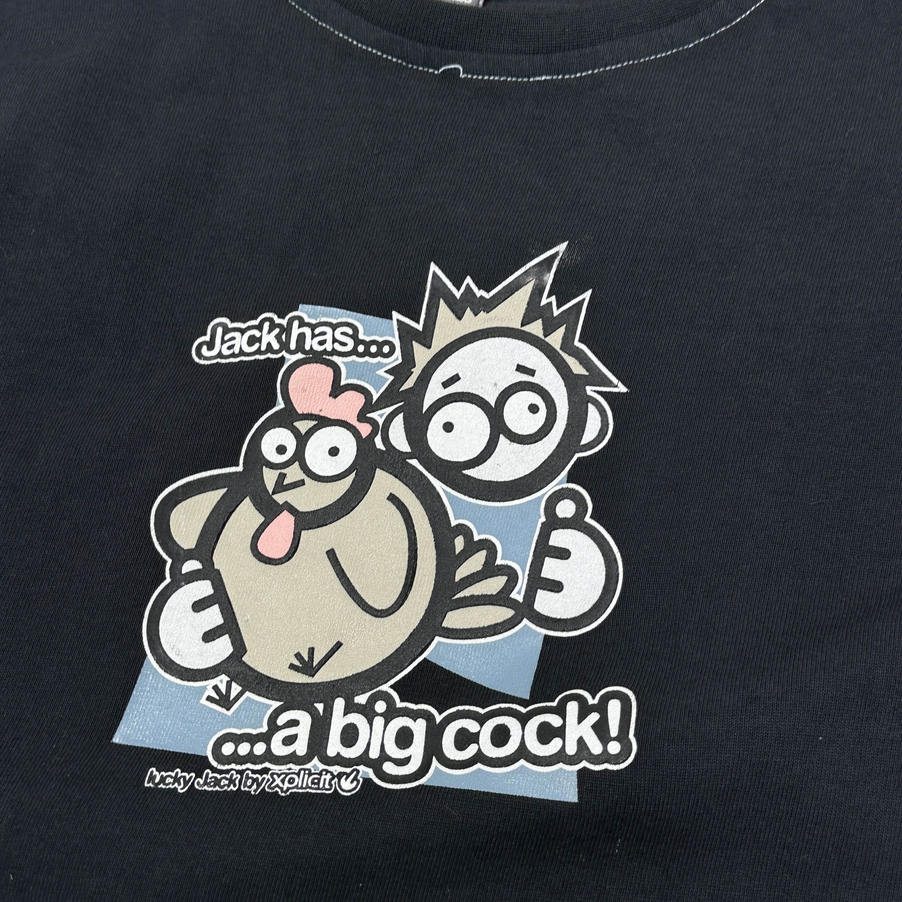 Vintage Vintage Casual Streetwear Funny Printed Oversize T-shirt Y2K Size US L / EU 52-54 / 3 - 2 Thumbnail