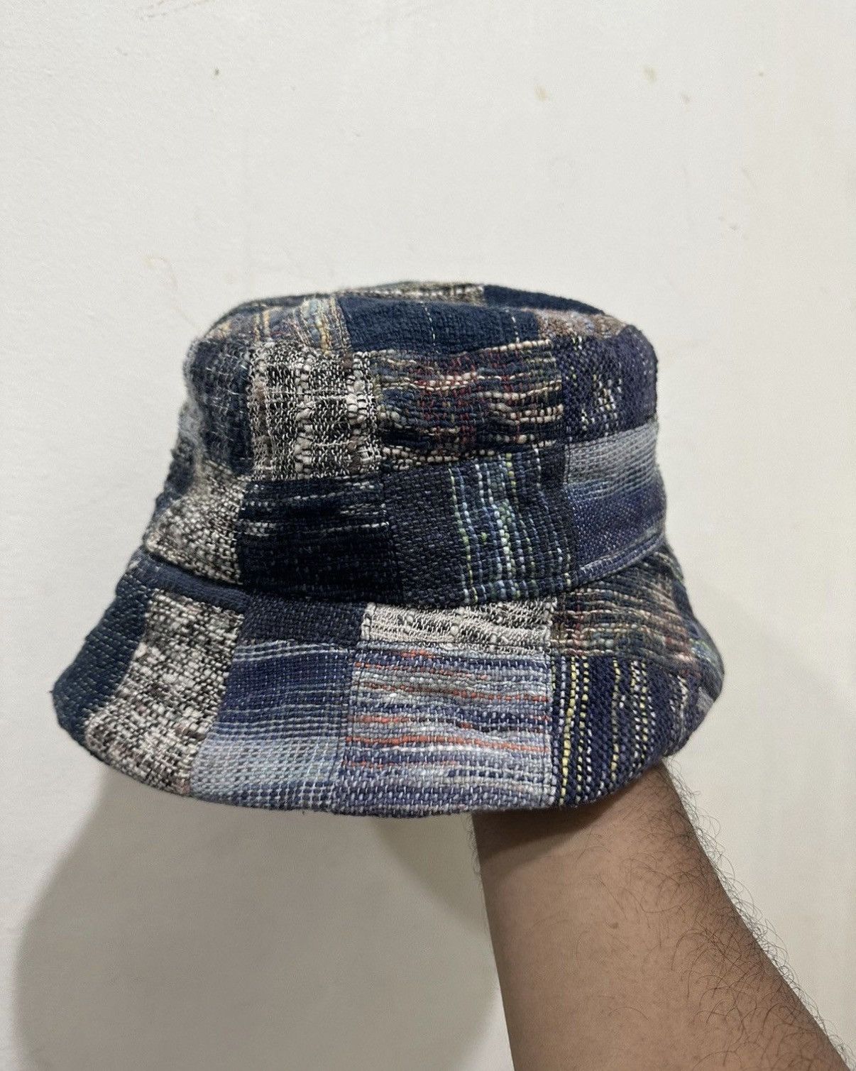 Japanese Brand VTG Patchwork Style Kapital Hat Size ONE SIZE - 5 Thumbnail