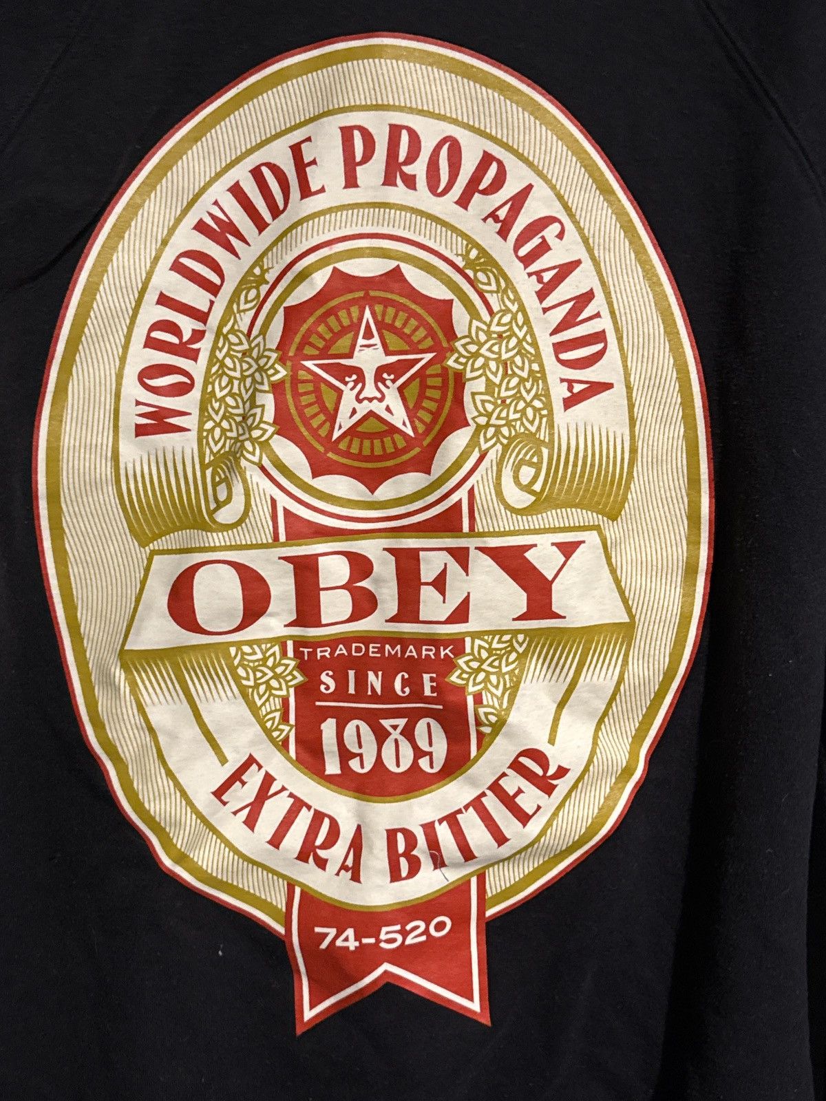 Obey Vintage Obey Worldwide Propaganda Crewneck Size US M / EU 48-50 / 2 - 2 Thumbnail