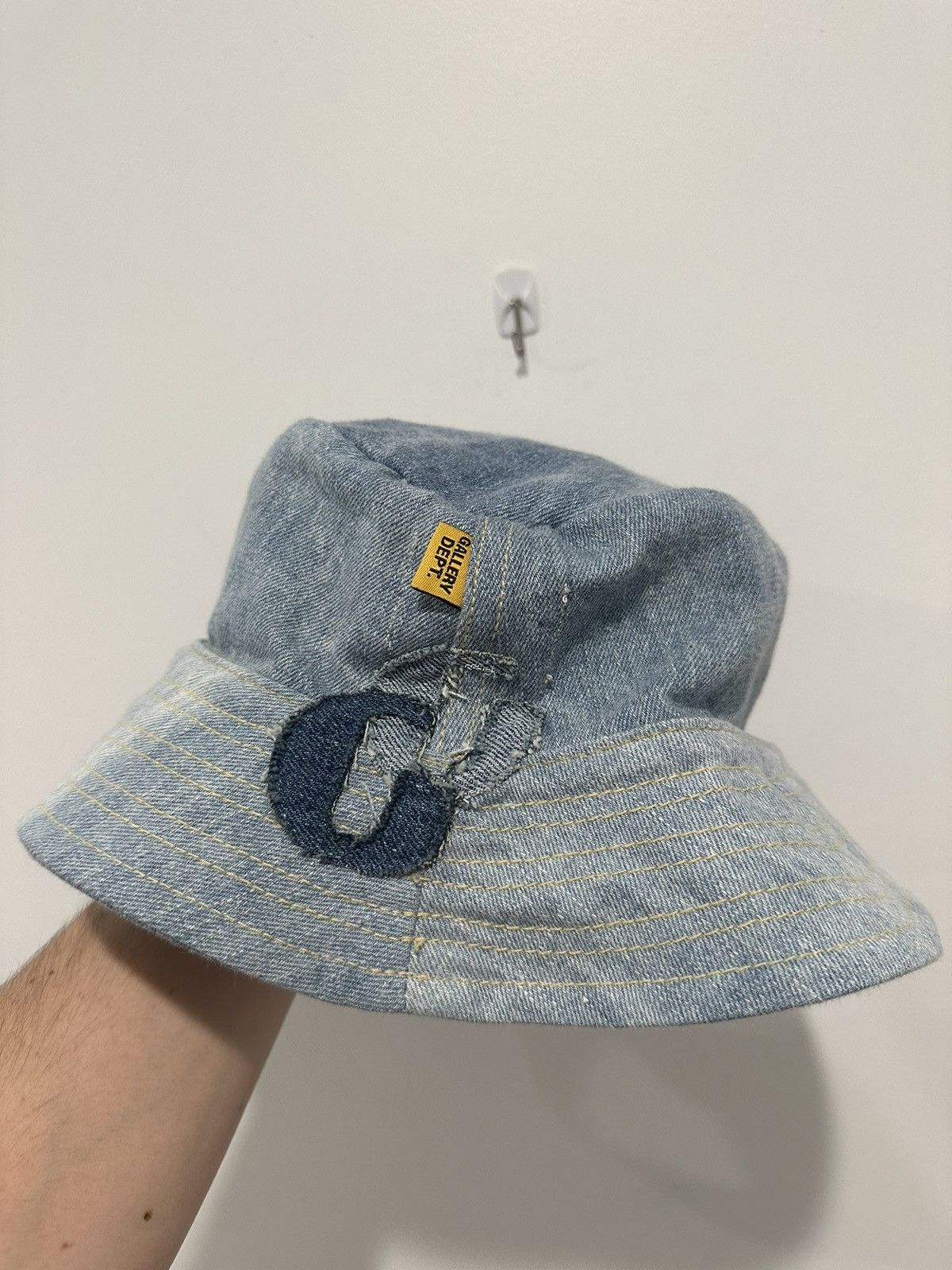 Gallery Dept. Gallery Dept Denim G Patch Bucket Hat Size ONE SIZE - 4 Thumbnail