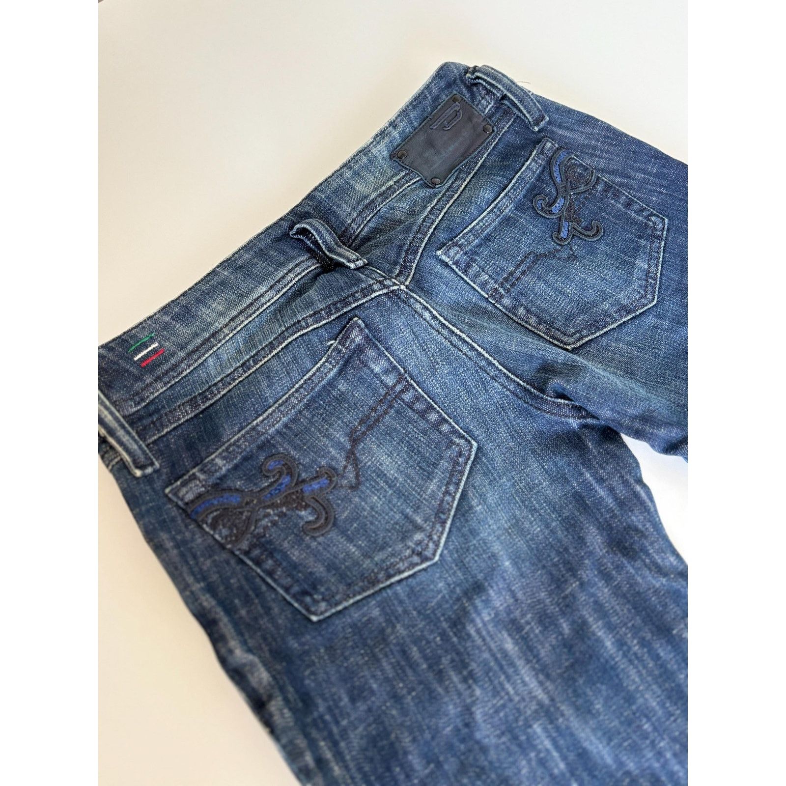 Diesel × Vintage Diesel Matic Jeans W29 L32 Made in Italy Low Rise Skinny Size US 29 - 6 Thumbnail
