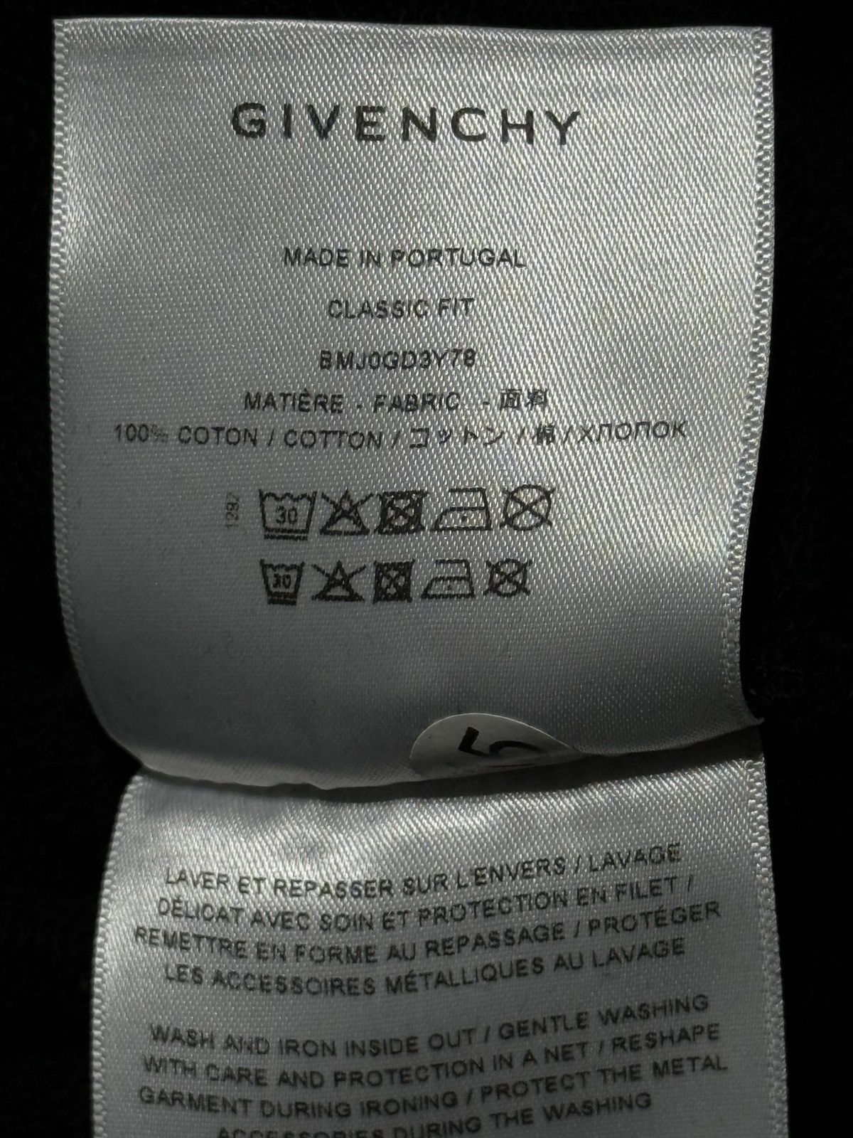 Givenchy Givenchy Hoodie In Reverse Fleece Size US M / EU 48-50 / 2 - 5 Thumbnail