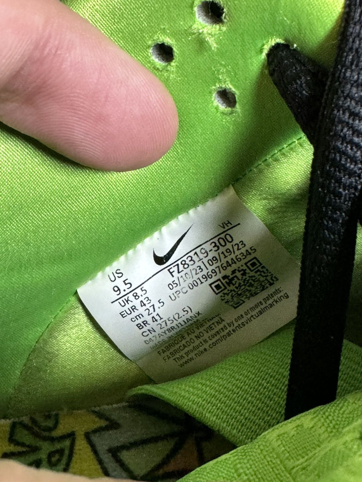 Nike Nike SB Dunk Low Powerpuff Buttercup Size 9.5 Sneakers Shoes Size US 9.5 / EU 42-43 - 9 Thumbnail