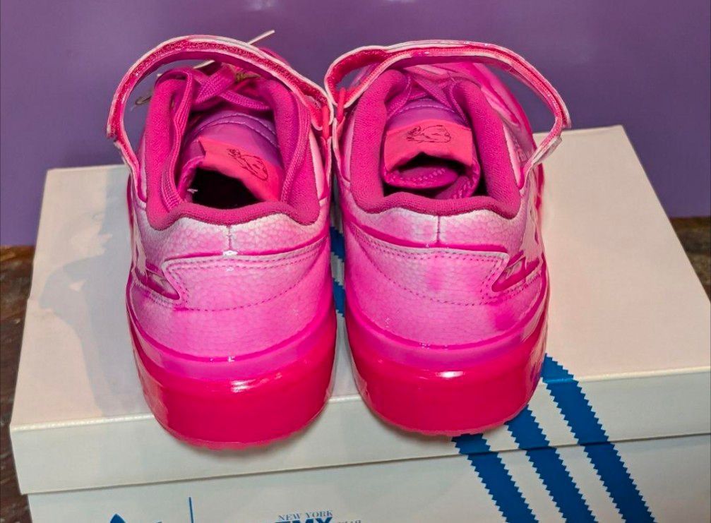 Adidas × Jeremy Scott ADIDAS x JEREMY SCOTT Low Top Sneakers Pink US 9.5 Size US 9.5 / EU 42-43 - 13 Thumbnail