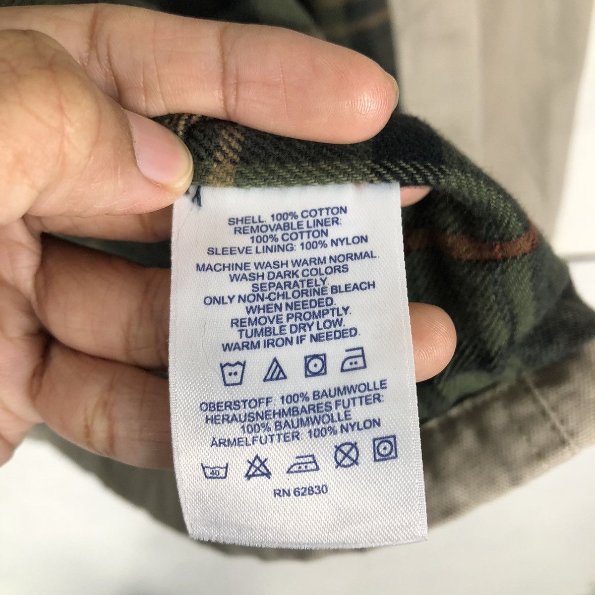 Japanese Brand Vintage Detroit Chore Jacket Lands’End Blanket LiningTartan Size US L / EU 52-54 / 3 - 18 Thumbnail
