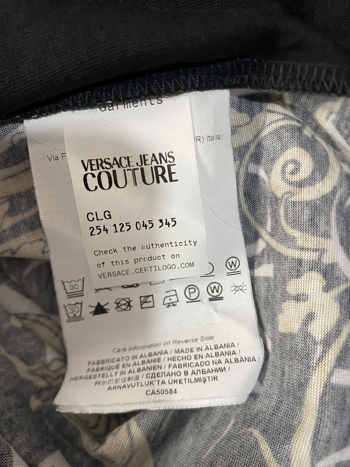 Versace Jeans Couture Versace Jeans Culture T-shirt, M, black, new without tags. Size US M / EU 48-50 / 2 - 7 Thumbnail