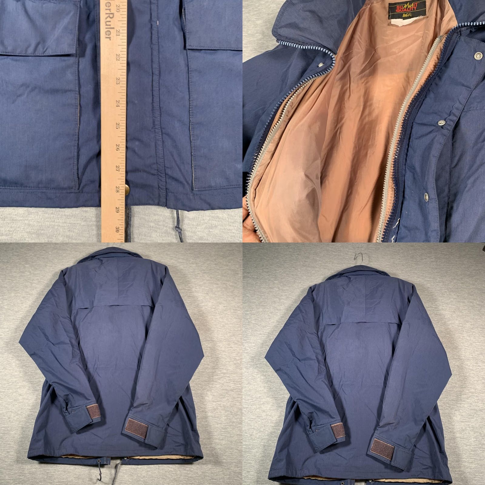 Vintage VINTAGE REI Jacket Mens Medium Blue Summit Quality Parka Coat Outdoors Camp 90s Size US M / EU 48-50 / 2 - 8 Thumbnail