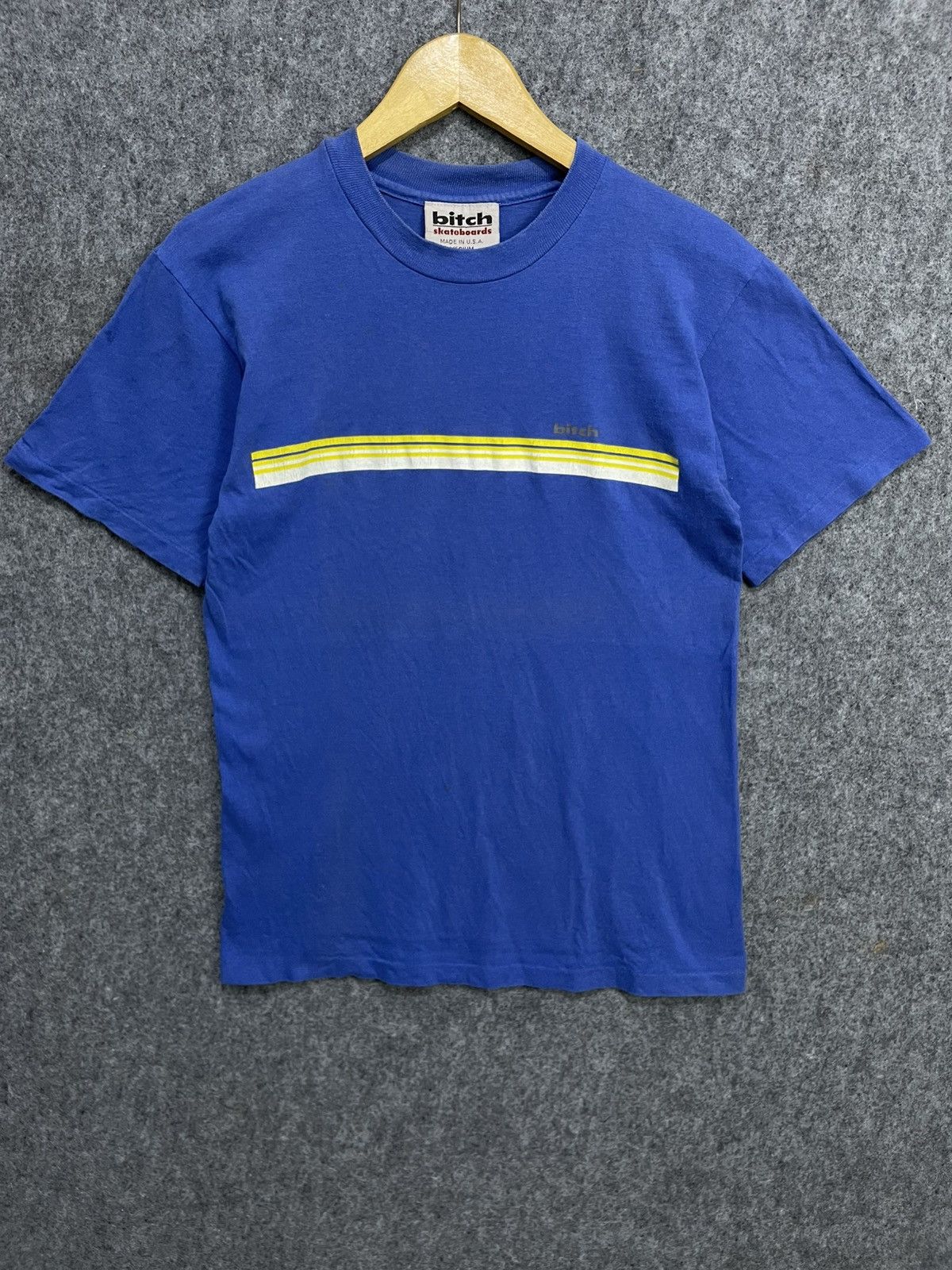 Vintage Vintage 90s Bitch Skateboards T-Shirt Size US M / EU 48-50 / 2 - 1 Thumbnail