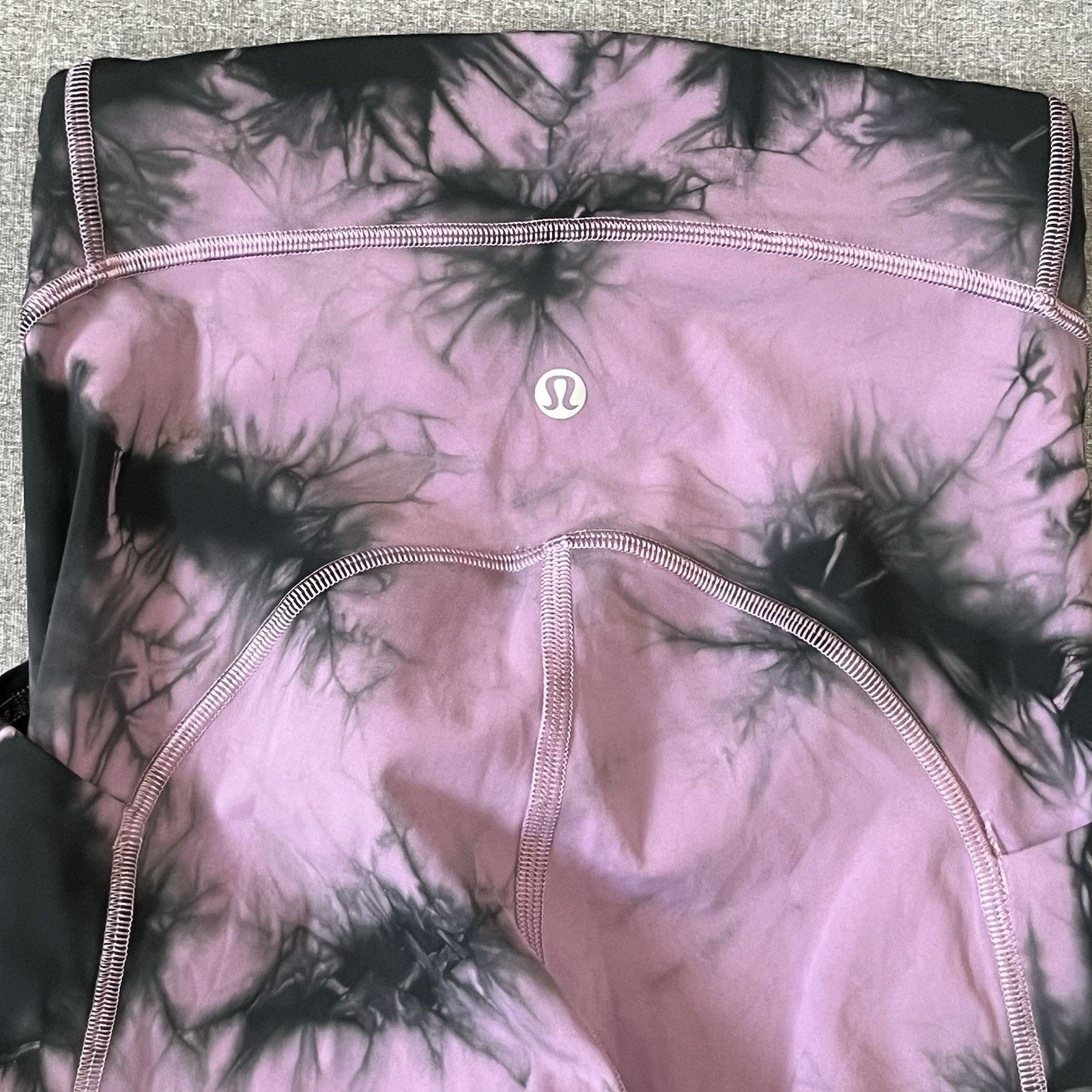 Lululemon Lululemon Power Thru High-Rise Tight Purple Tie Dye Size 2 Size 26" / US 2 / IT 38 - 3 Thumbnail