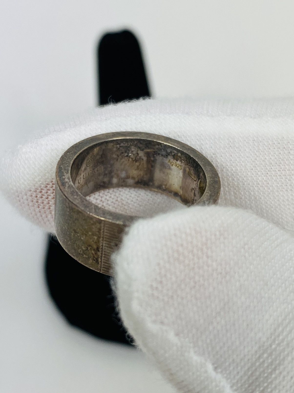 Gucci Gucci .925 Silver G Ring Size IT 12 Size ONE SIZE - 6 Thumbnail