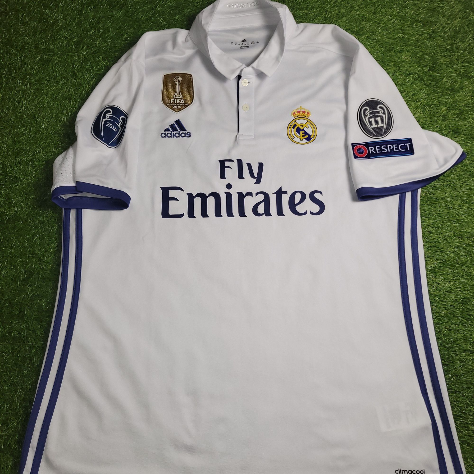 Adidas Cristiano Ronaldo Real Madrid 2016 2017 Soccer Jersey XL Size US XL / EU 56 / 4 - 2 Thumbnail