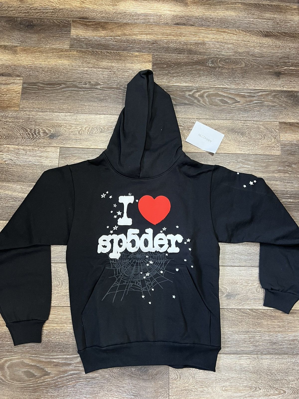 image of Spider Worldwide Sp5Der I Heart in Black, Men's (Size Small)