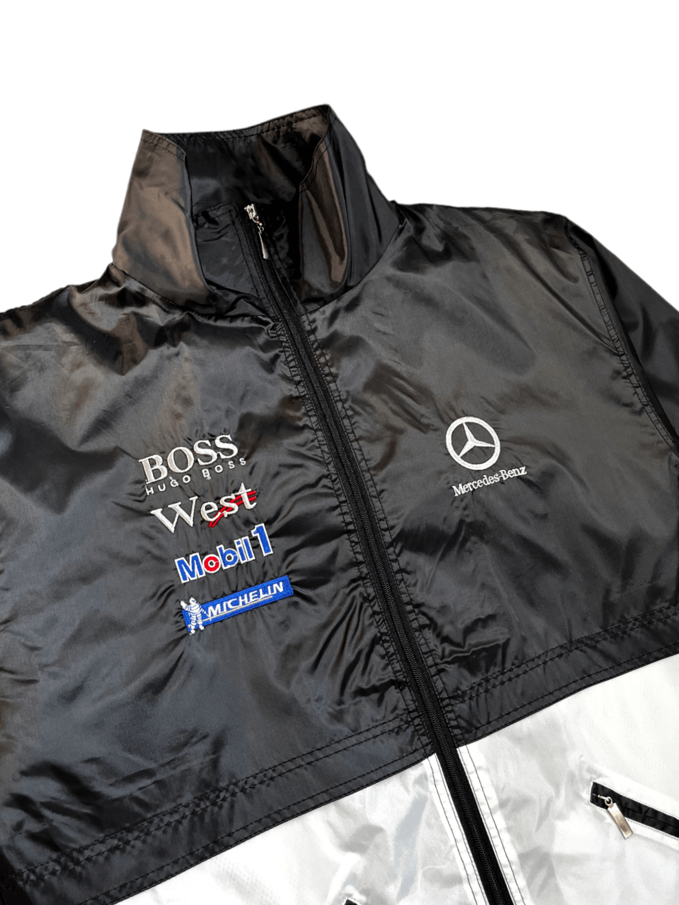 Mercedes-Benz 🏎️ Vintage Mercedes Benz 90s Y2K Rare Jacket Size US XL / EU 56 / 4 - 5 Thumbnail