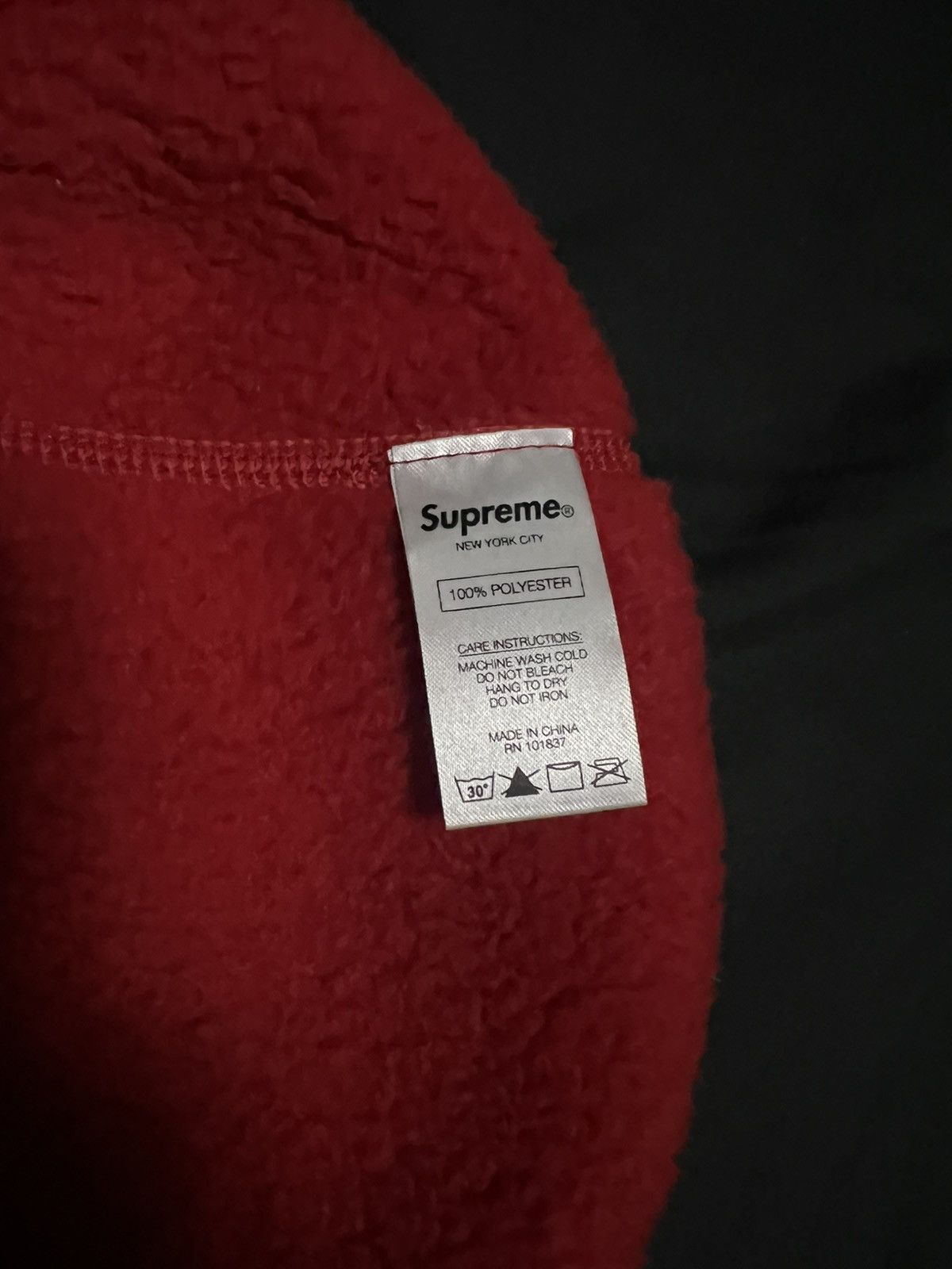 Supreme Supreme Polartec Deep Pile Balaclava Size ONE SIZE - 4 Thumbnail