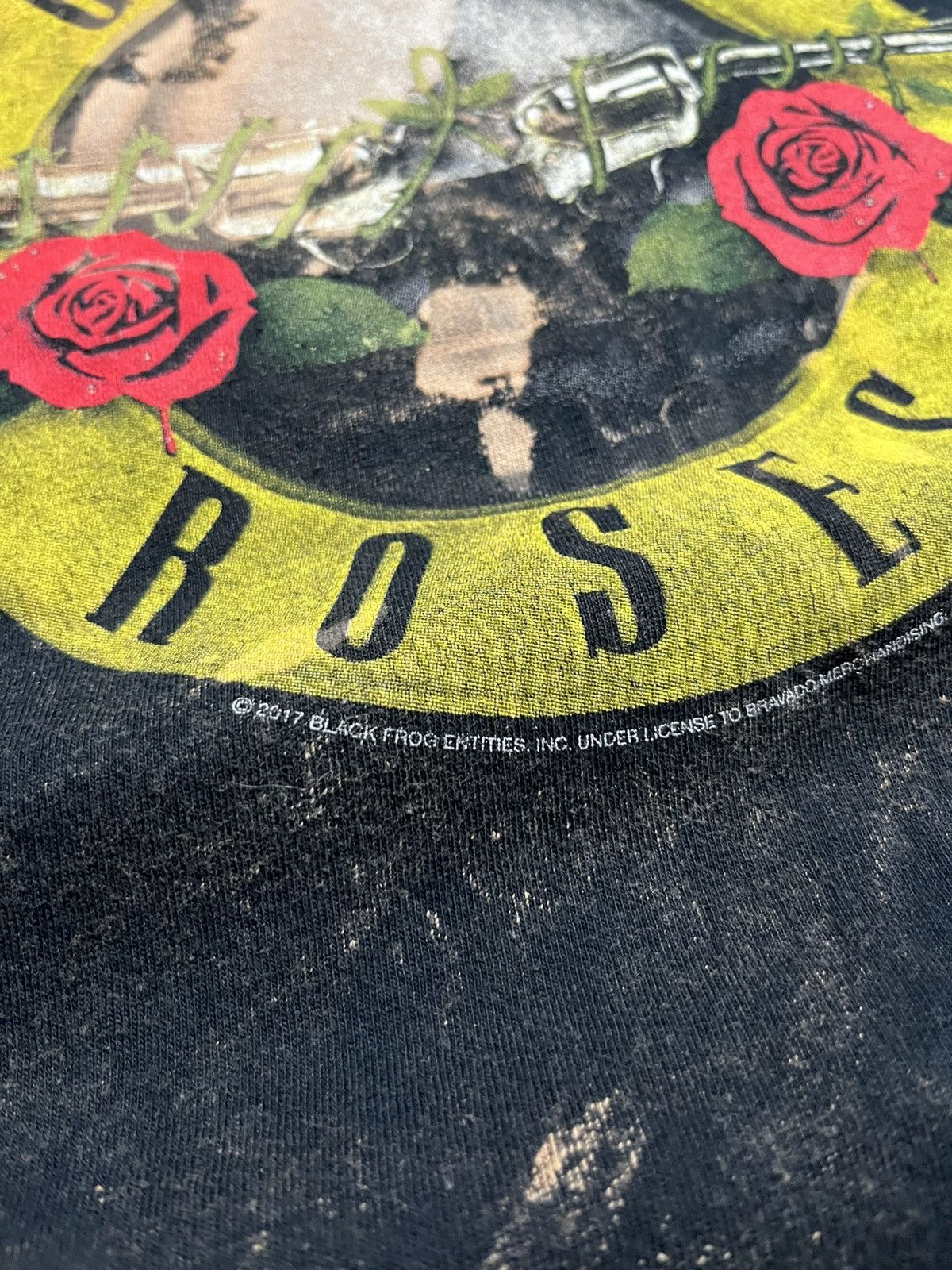Guns N' Roses Vintage Guns N’ Roses Bleached Distressed Tee Size US S / EU 44-46 / 1 - 4 Thumbnail
