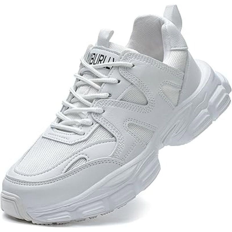 Other Umburlly Women's Size 11 White Steel Toe Non-Slip Sneakers Size US 11 / IT 41 - 1 Thumbnail