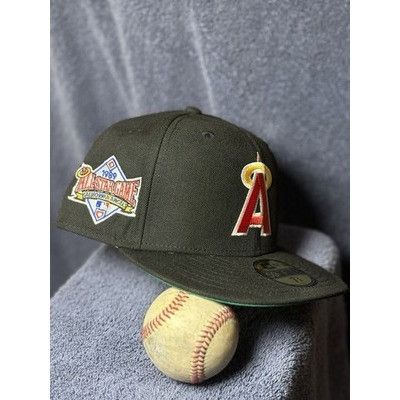 New Era Hat Club Angels Cooperstown Patch Drop 59FIFTY 7 3/8 Deadsto Size ONE SIZE - 2 Thumbnail