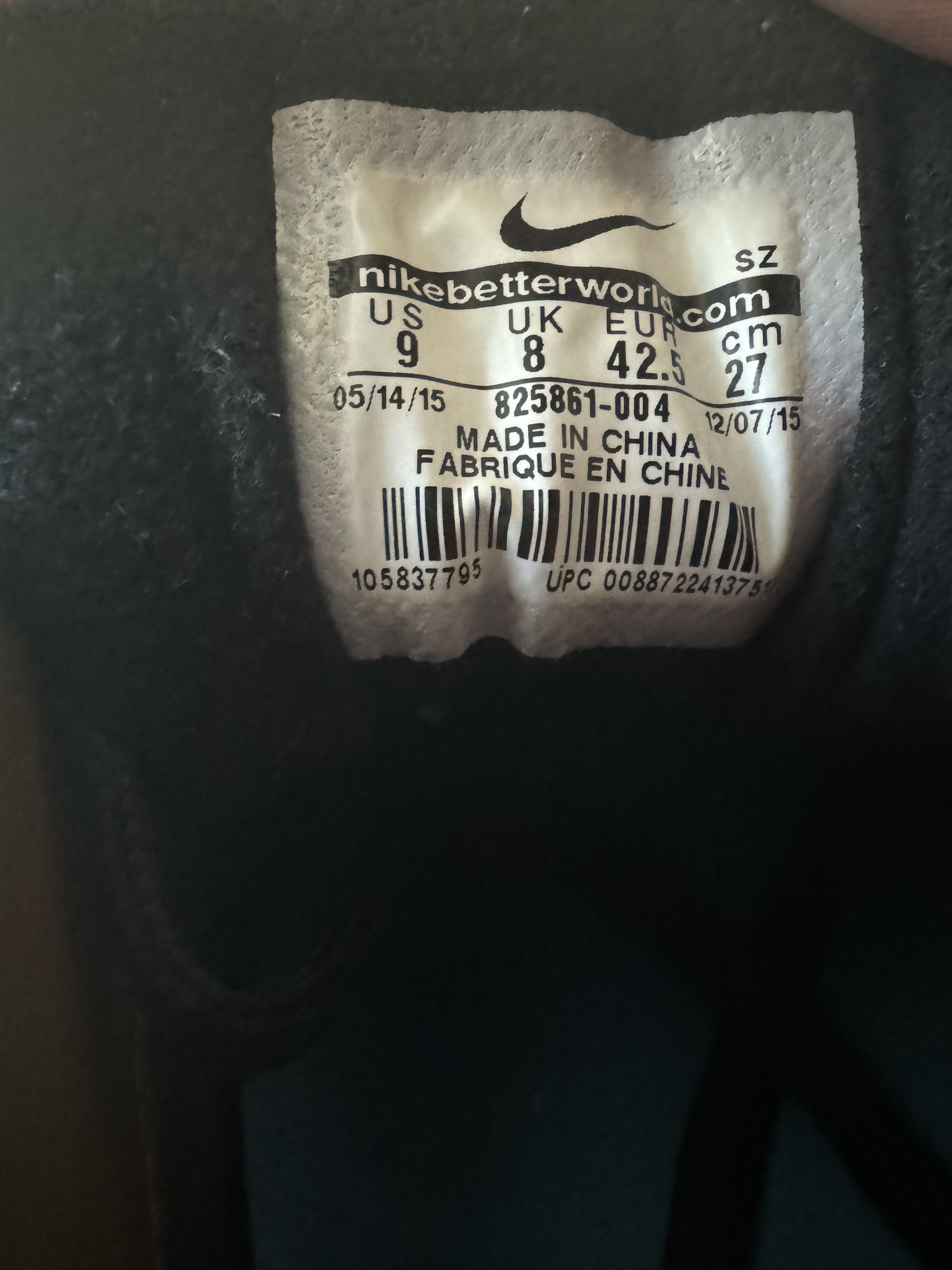 Nike Nike Air Max 1 QS Pendleton Size US 9 / EU 42 - 7 Thumbnail
