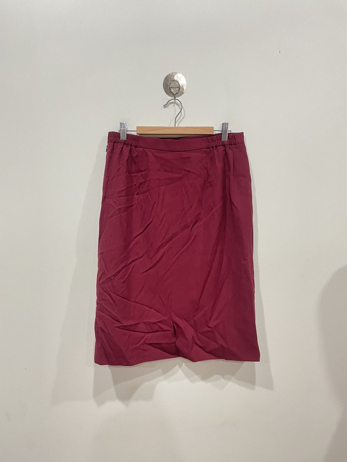 Burberry Burberry Marroon Skirt Size 31" - 1 Thumbnail