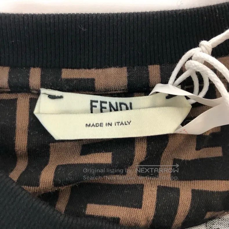 Fendi Fendi Full Print Letter Embroidery Short Sleeve Shirt Size S / US 4 / IT 40 - 3 Thumbnail
