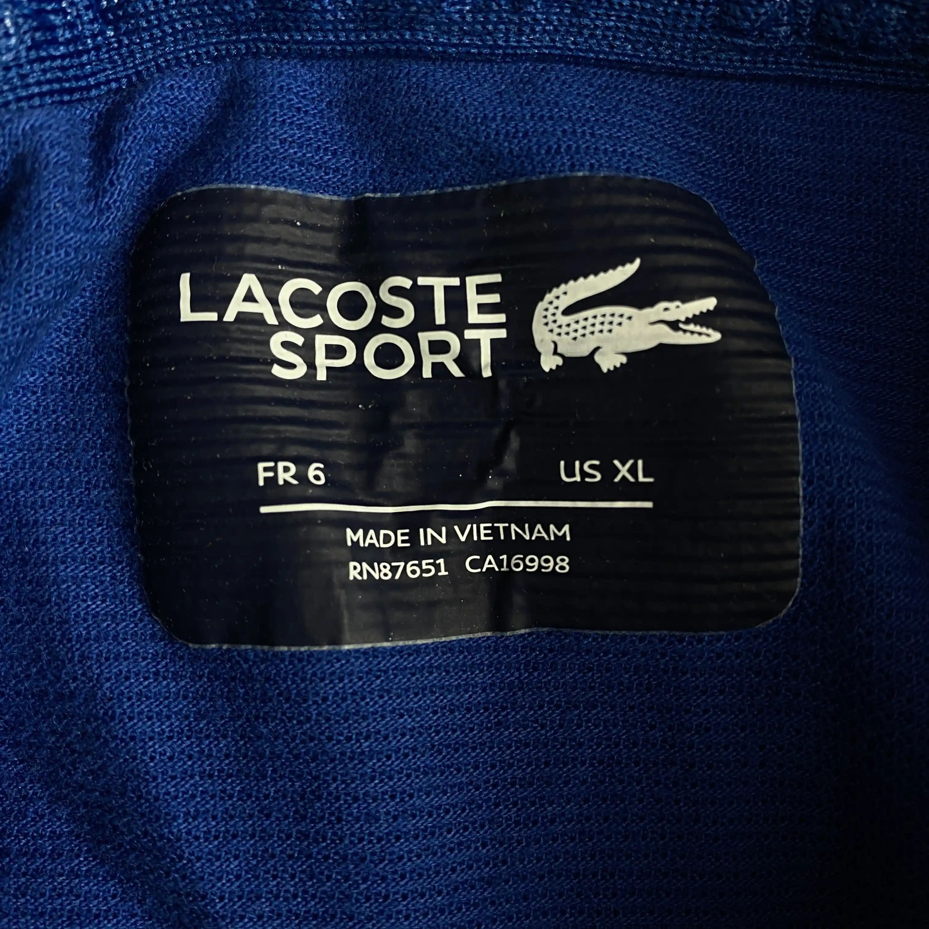 Lacoste Mens Polo T-Shirt Lacoste Sport Blue Size XL Size US XL / EU 56 / 4 - 4 Thumbnail