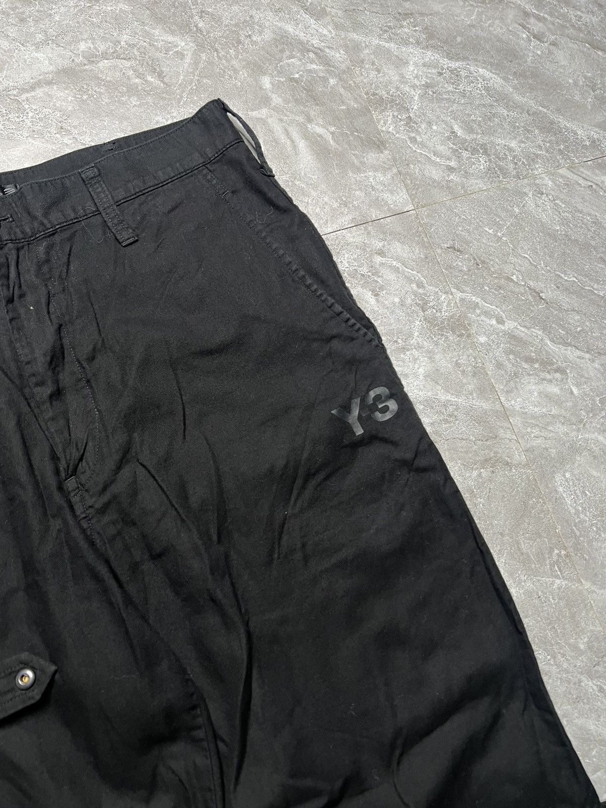 Y-3 Adidas x Y-3 Utility Single Cargo Pocket Pants Size US 30 / EU 46 - 5 Thumbnail