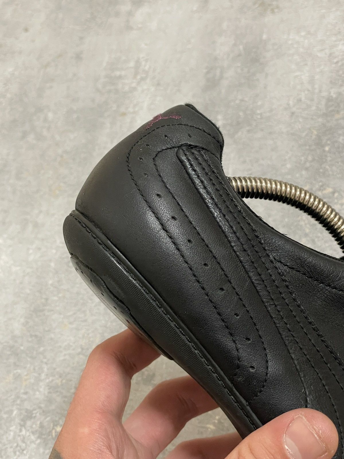Puma Puma Y2K Big Cat Black-Pink Racing Flat Trainers Shoes Size US 7.5 / IT 37.5 - 14 Thumbnail