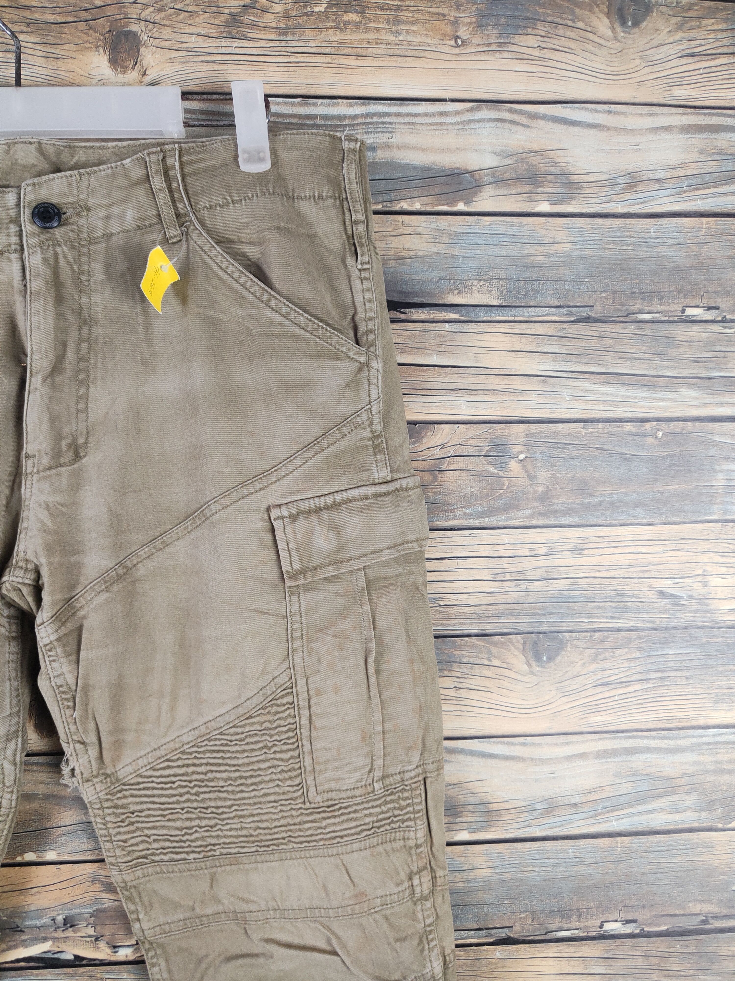 Japanese Brand DL Gladiator Beige Multipocket Cargo Pants #46-267T Size US 34 / EU 50 - 6 Thumbnail