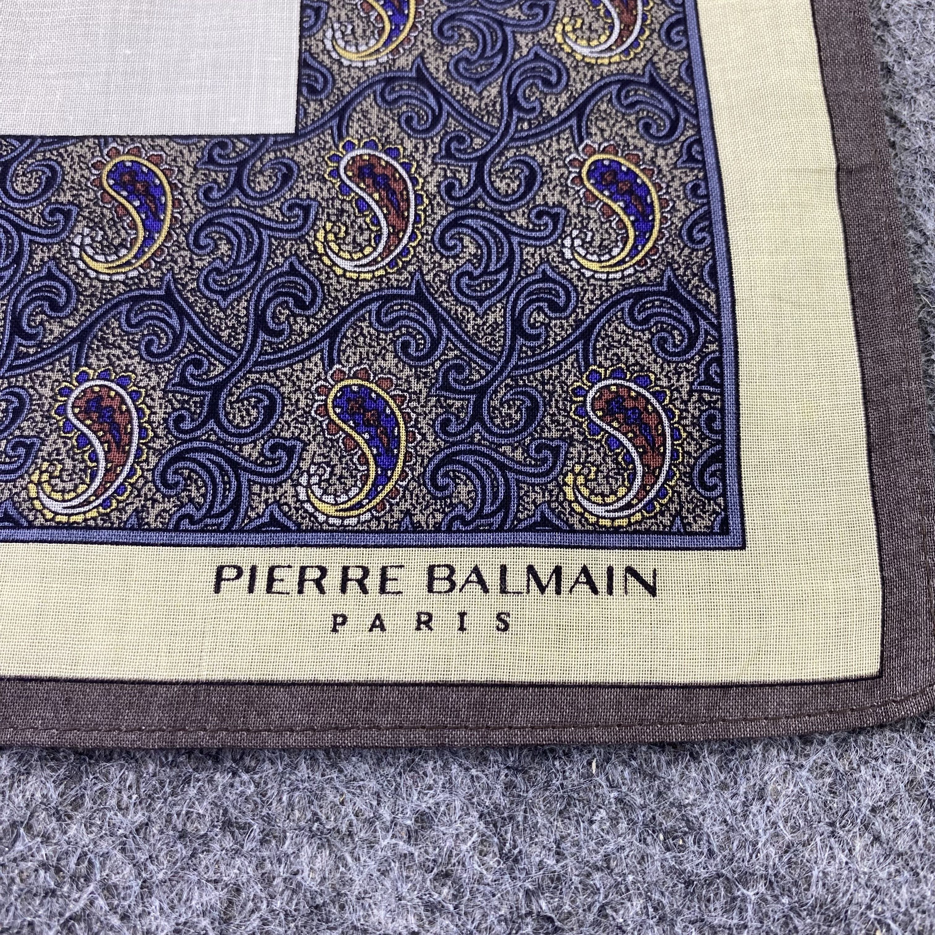 Pierre Balmain Pierre Balmain Handkerchief / Bandana / Neckerchief -B942 Size ONE SIZE - 5 Thumbnail