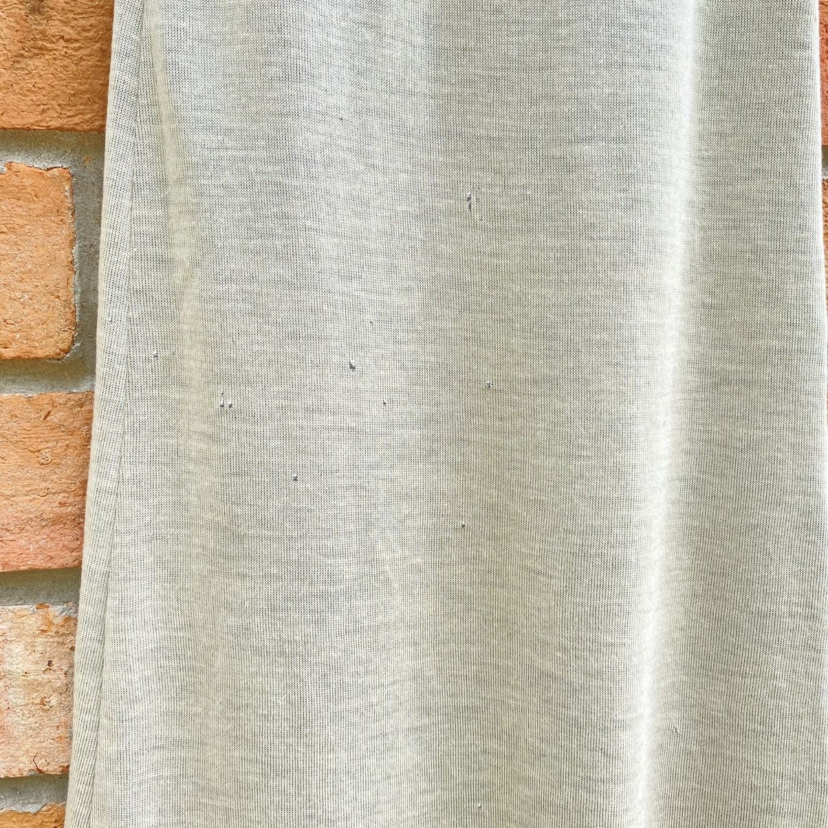 Jean Paul Gaultier Jean Paul Gaultier Light Grey Knit A-Line Skirt Size 27" / US 4 / IT 40 - 11 Thumbnail