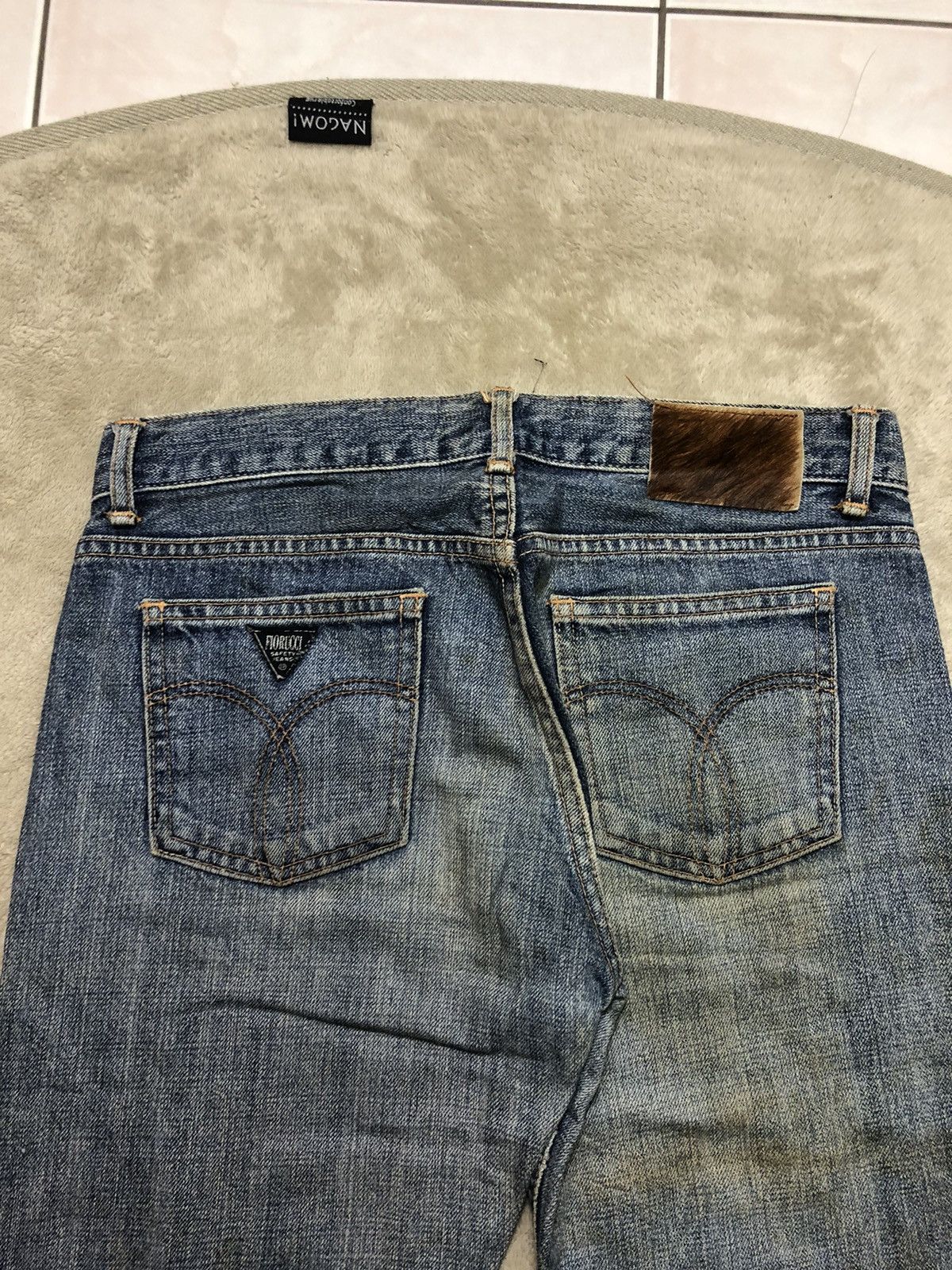Fiorucci × Vintage Vintage Fiorucci Distressed Denim Straight Cut Made In Japan Size US 28 / EU 44 - 14 Thumbnail