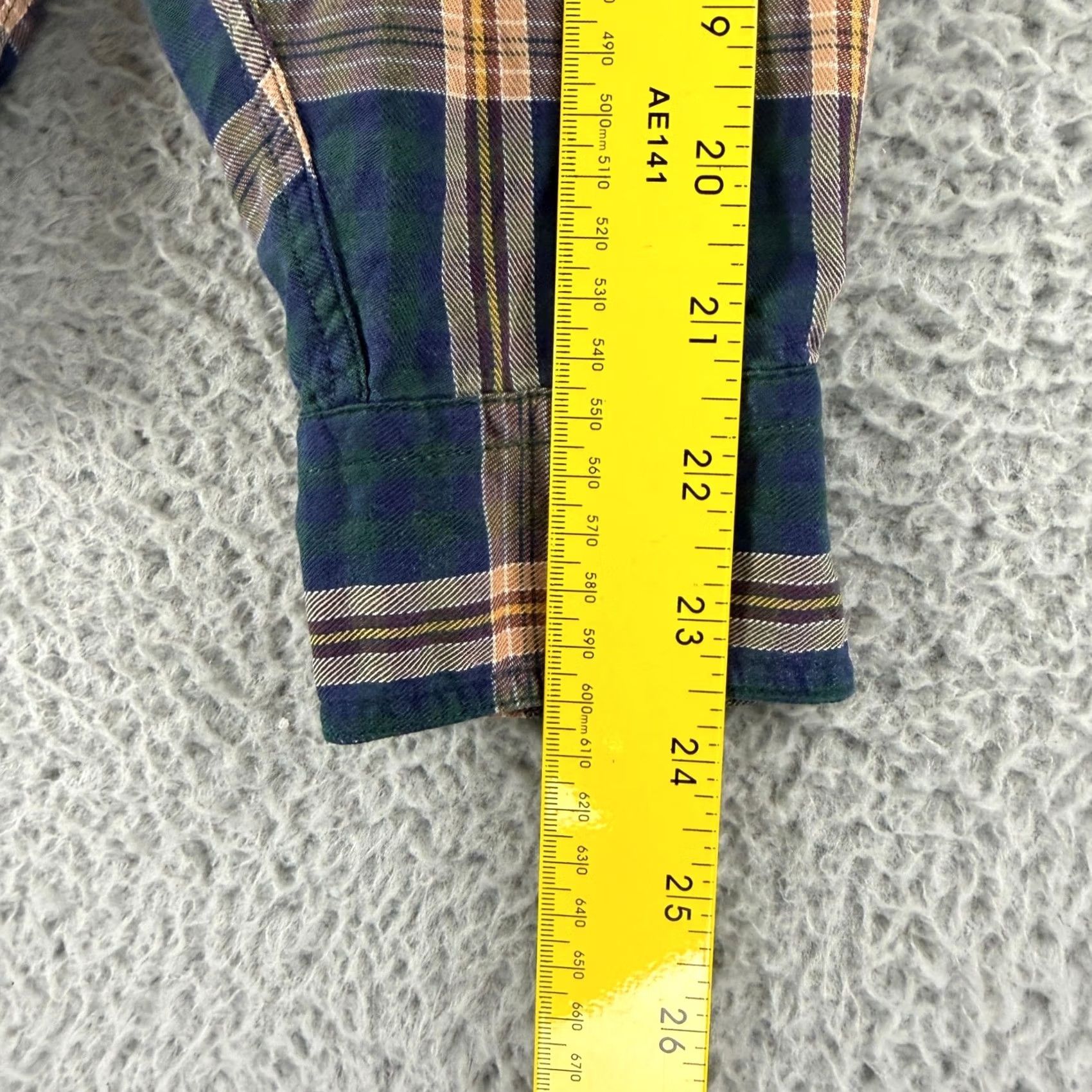 Eddie Bauer VINTAGE Eddie Bauer Button-Down Shirt Mens M Blue Plaid Long Sleeve Cotton Size US M / EU 48-50 / 2 - 7 Thumbnail