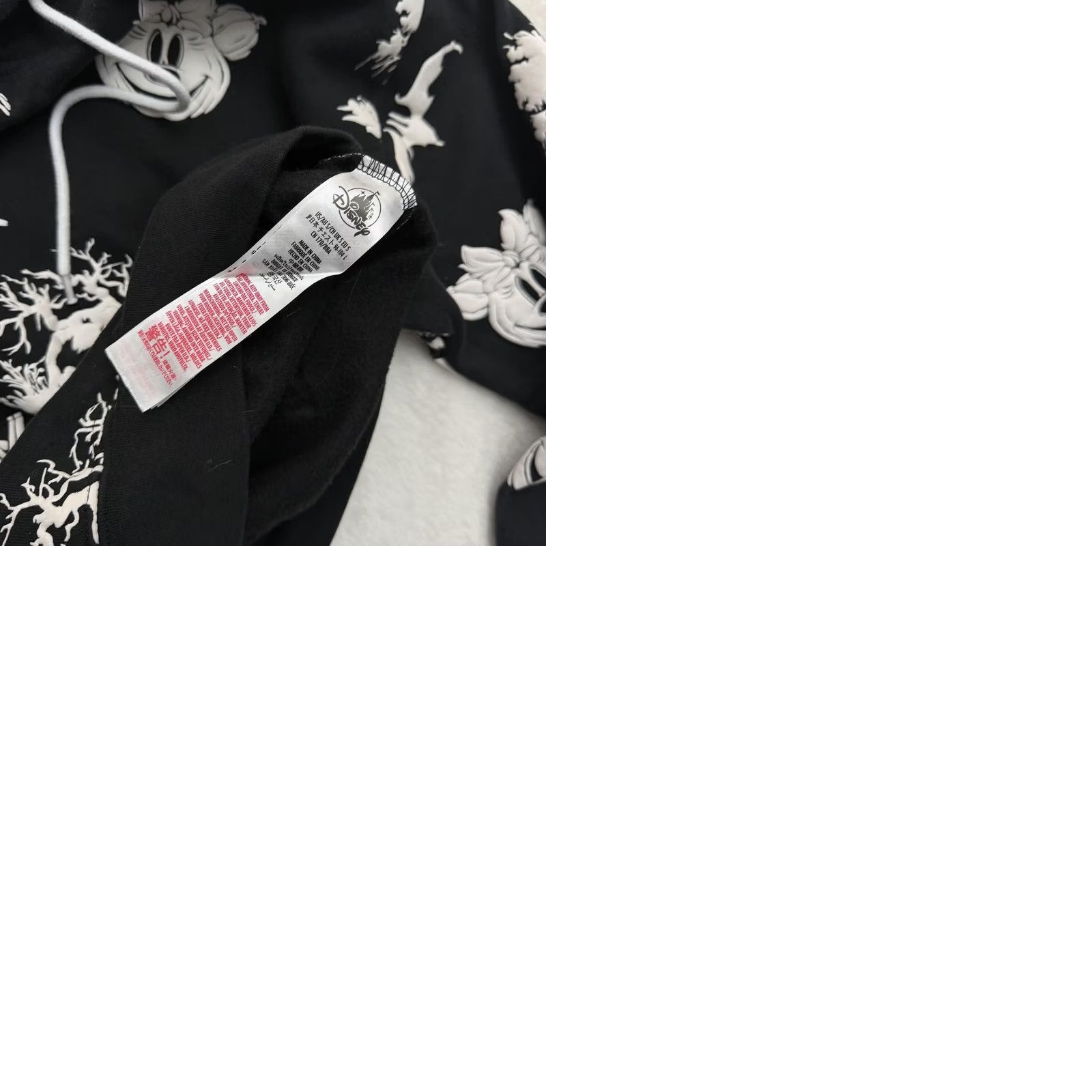 Disney Disney Mickey Minnie Hoodie Shirt Mens S Black Halloween Glow In The Dark Size US S / EU 44-46 / 1 - 10 Thumbnail